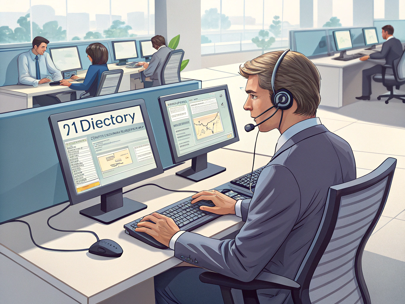 411 Directory Assistance Operator Job Description