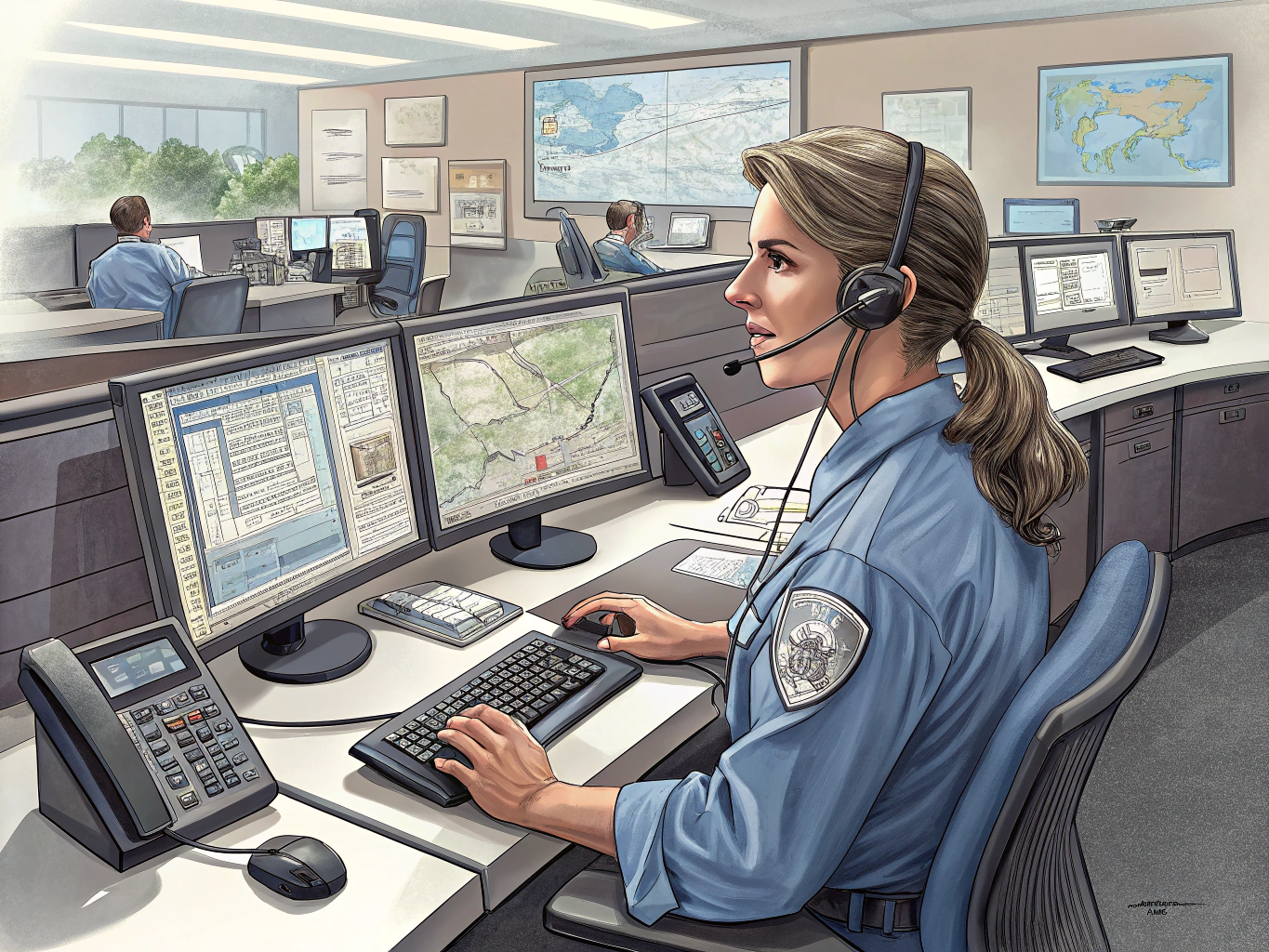 911 Dispatcher Job Description