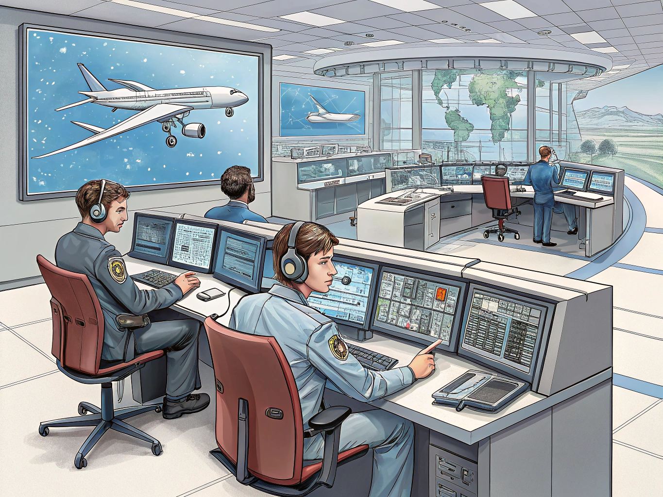 Aerospace Control And Warning Systems, Sector Operations Control Center Job Description