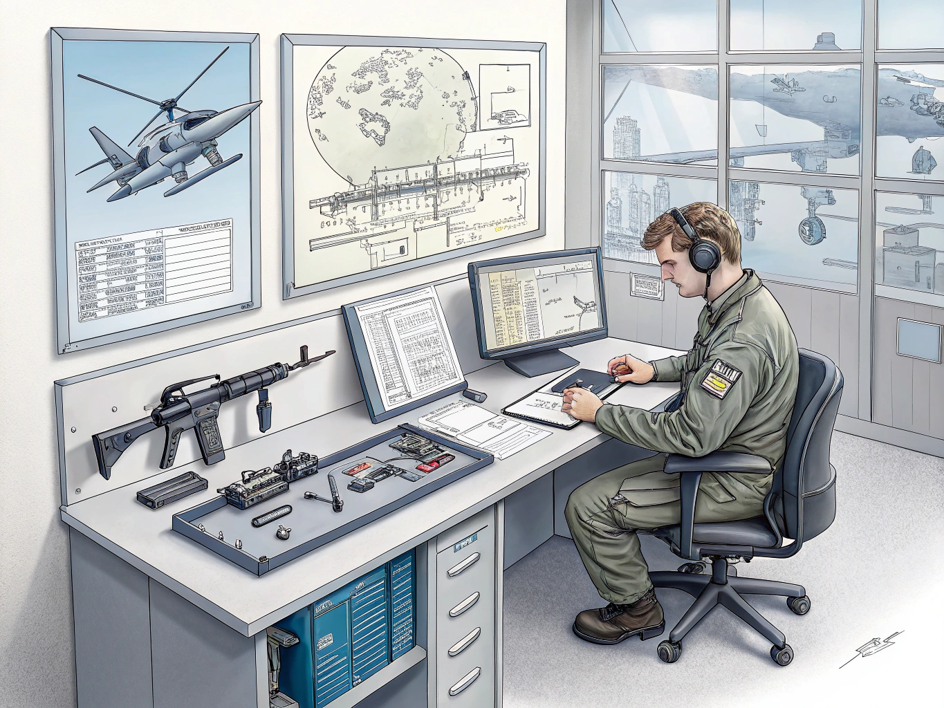 Airborne Weapons Technical Manager Job Description