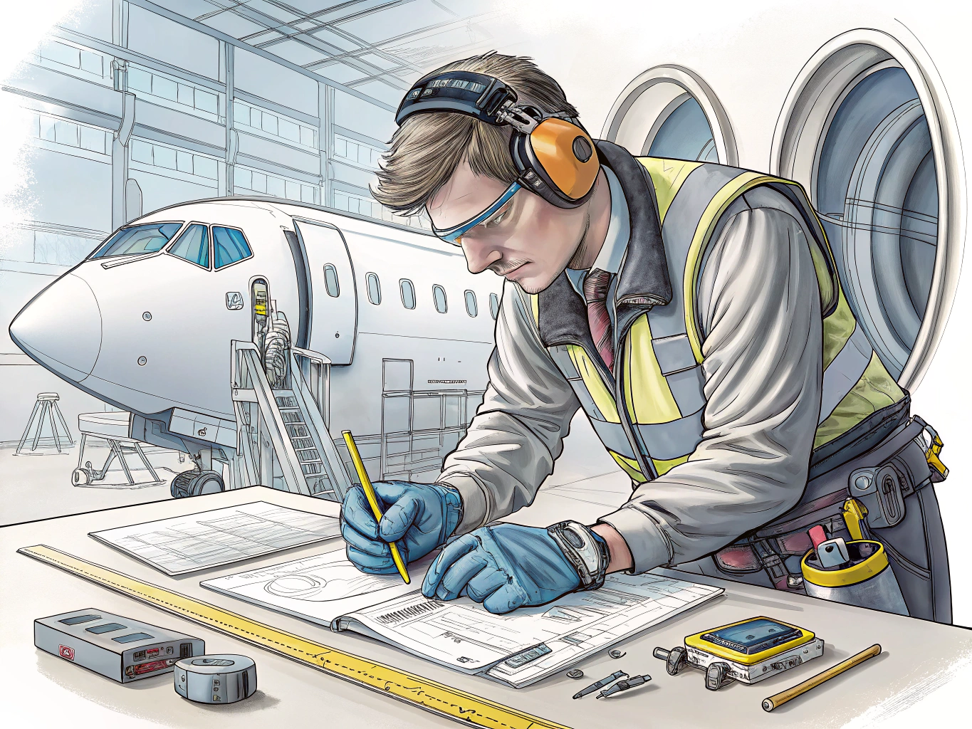 Aircraft Layout Worker Job Description