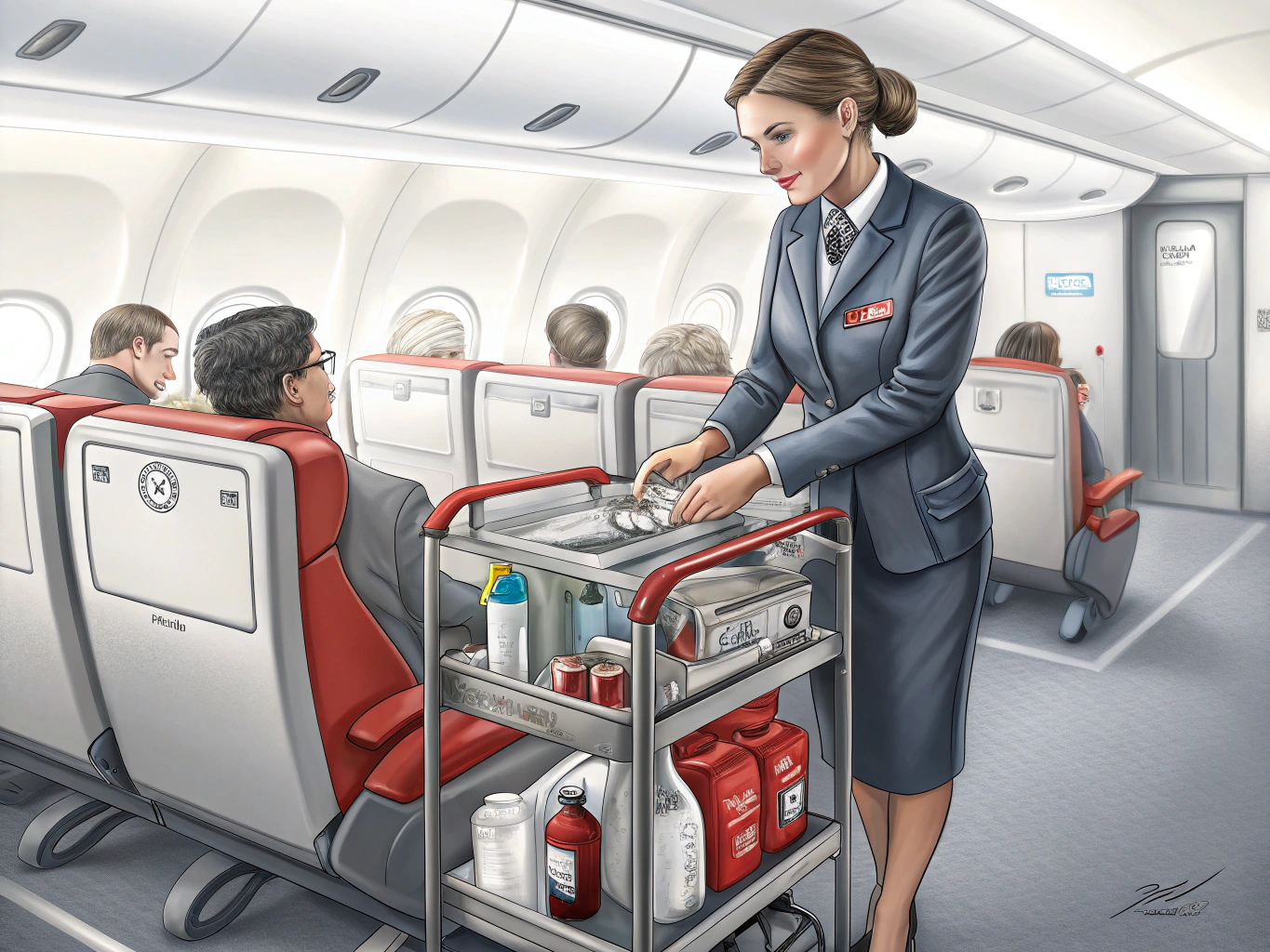 Airline Flight Attendant Job Description