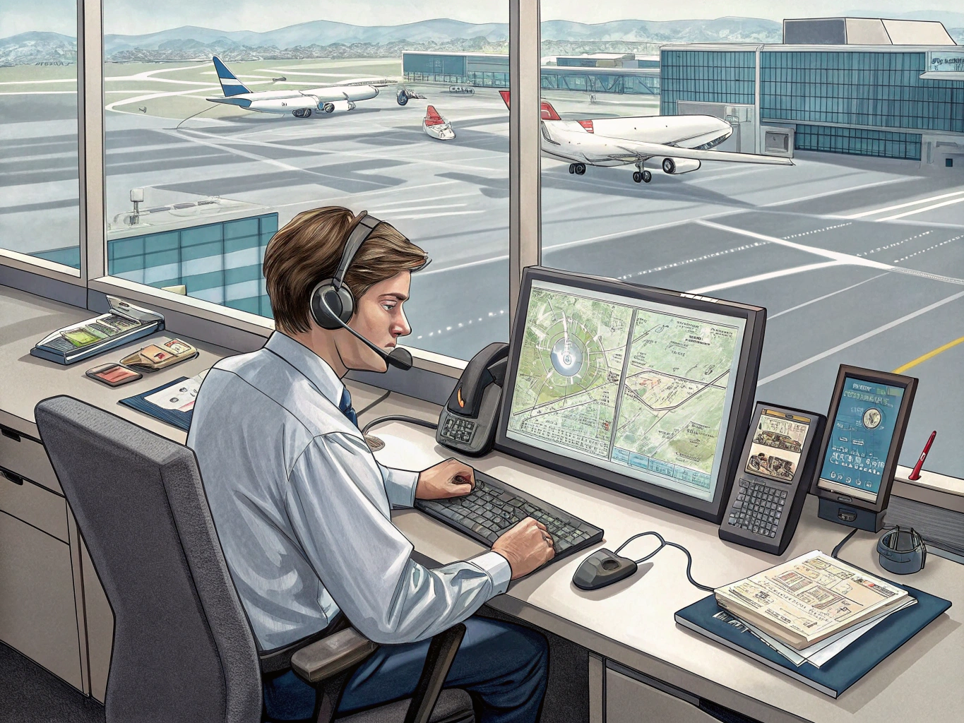 Airplane Dispatch Clerk Job Description