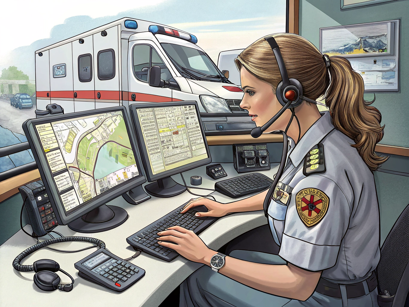 Ambulance Dispatcher Job Description