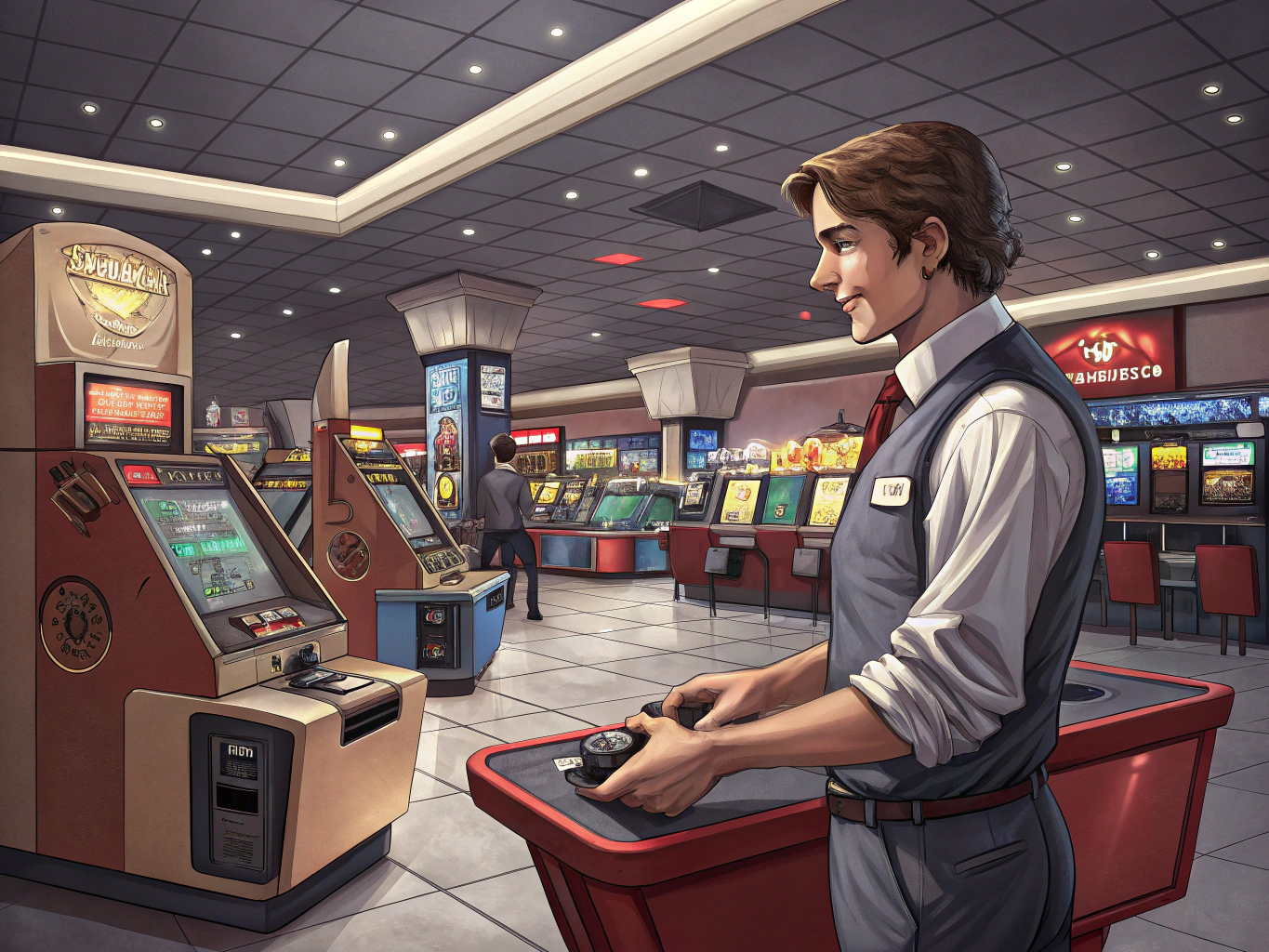 Arcade Attendant Job Description