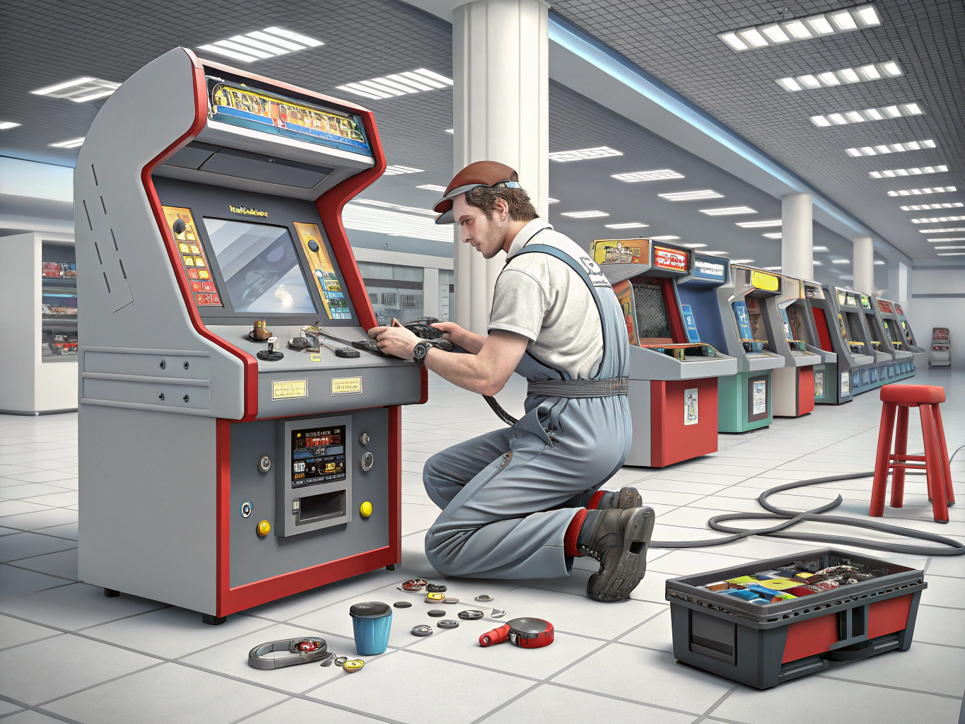 Arcade Games Mechanic Job Description