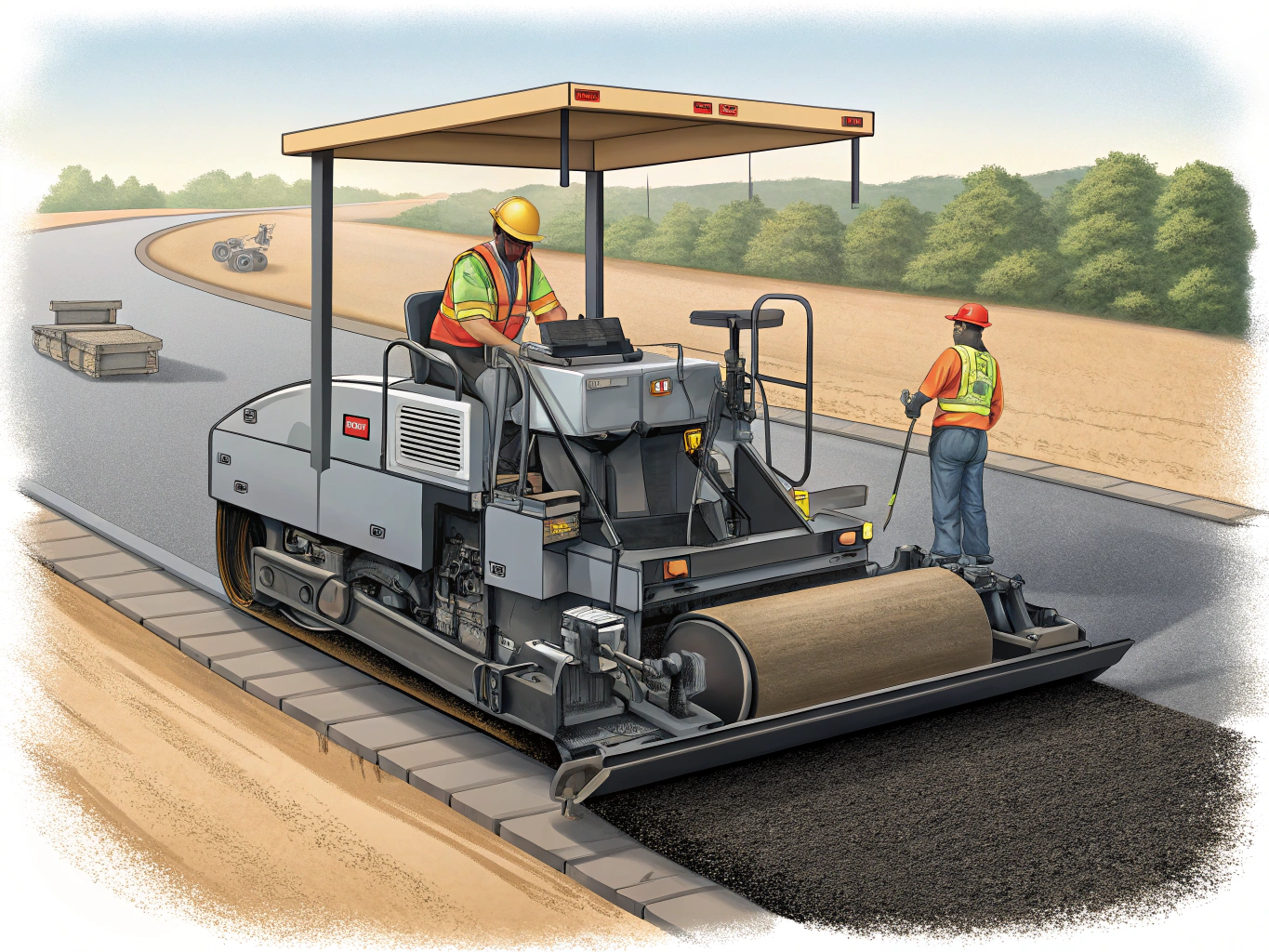 Asphalt Paver Job Description