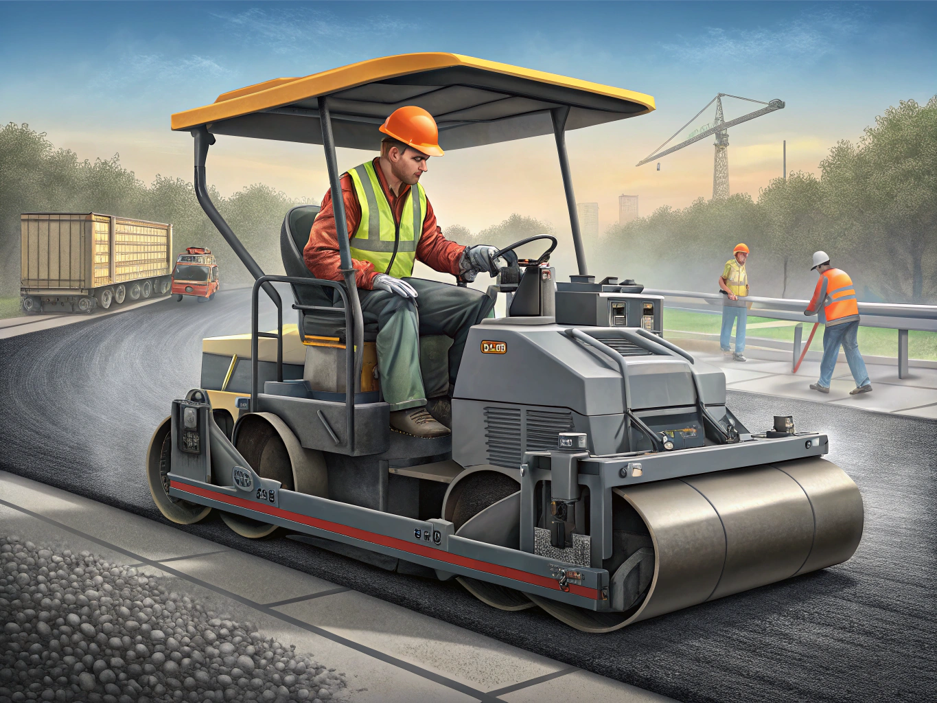 Asphalt Paving Machine Operator Job Description