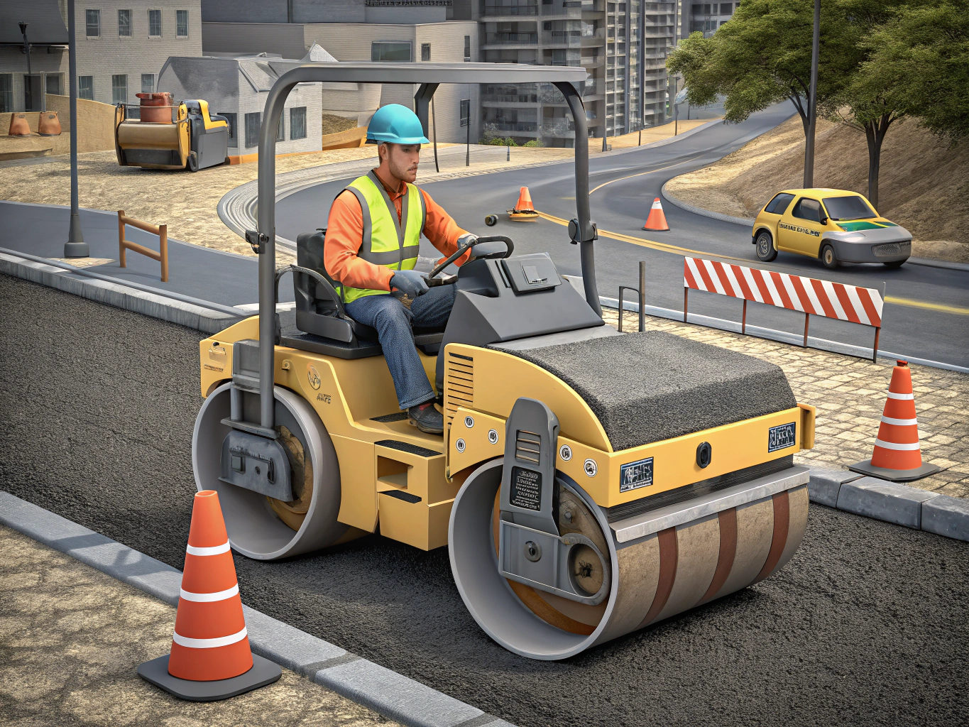 Asphalt Roller Operator Job Description