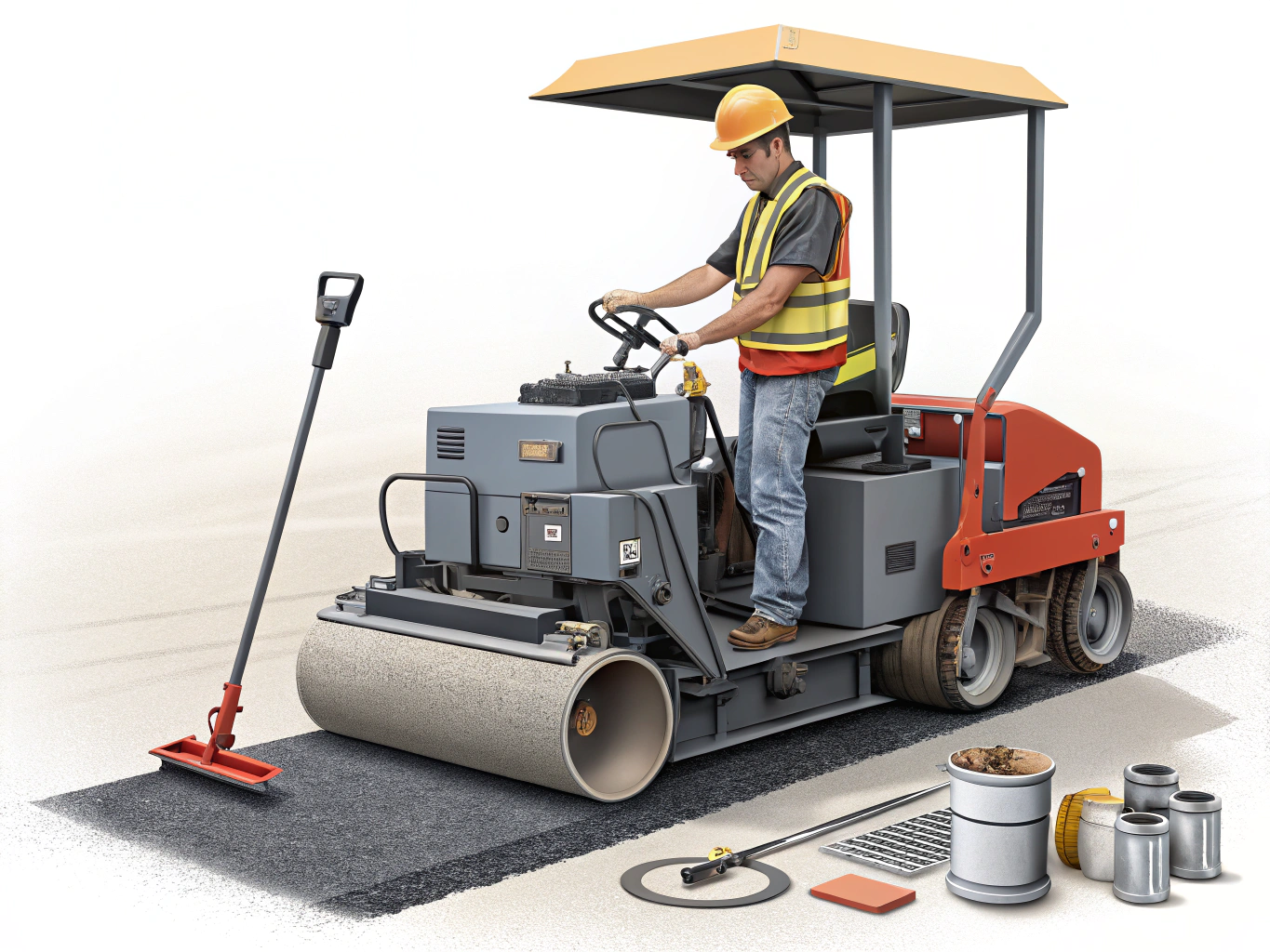 Asphalt Tamping Machine Operator Job Description