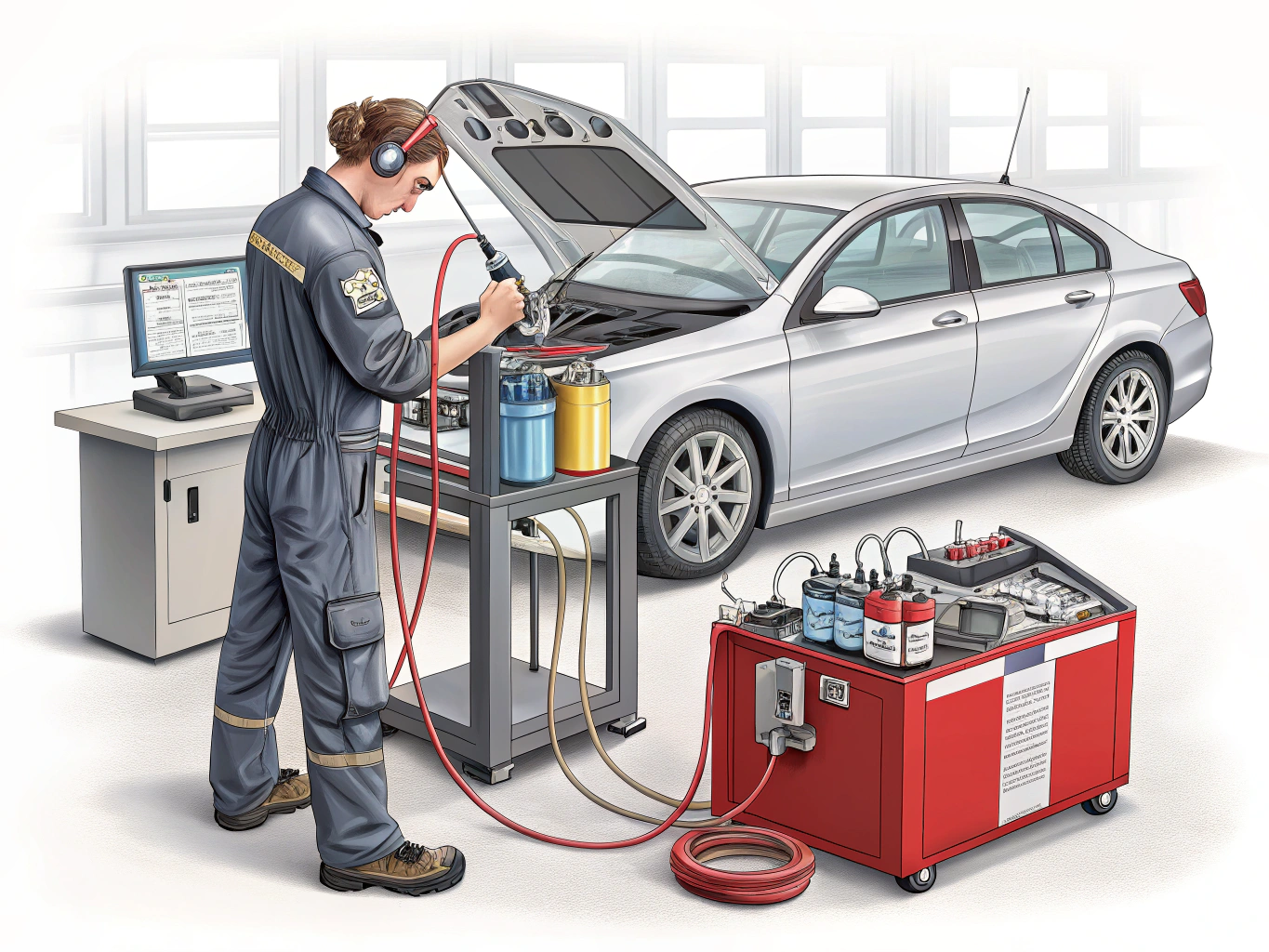 Automotive Fuel Injection Servicer Job Description