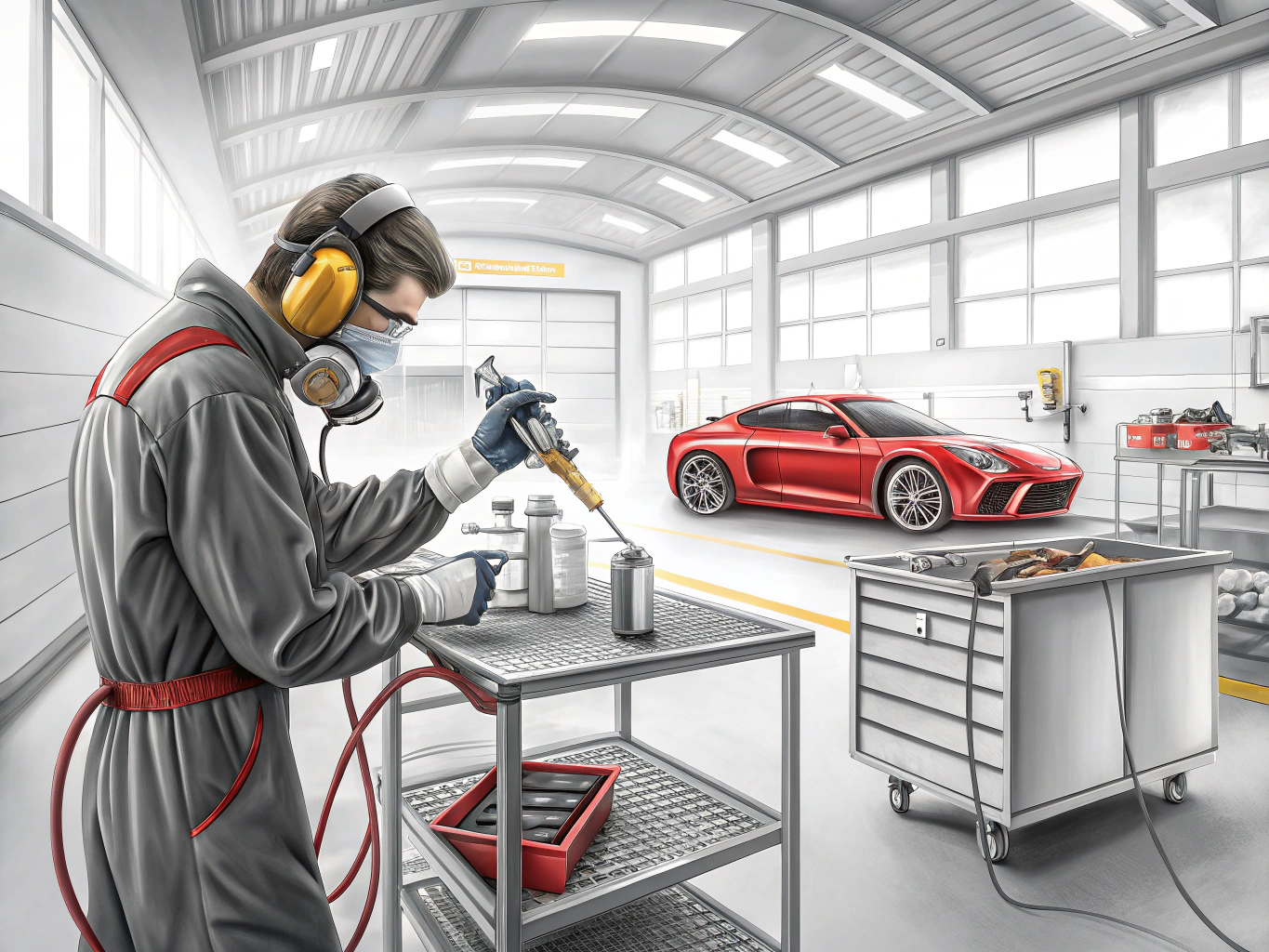 Automotive Paint Technician Job Description