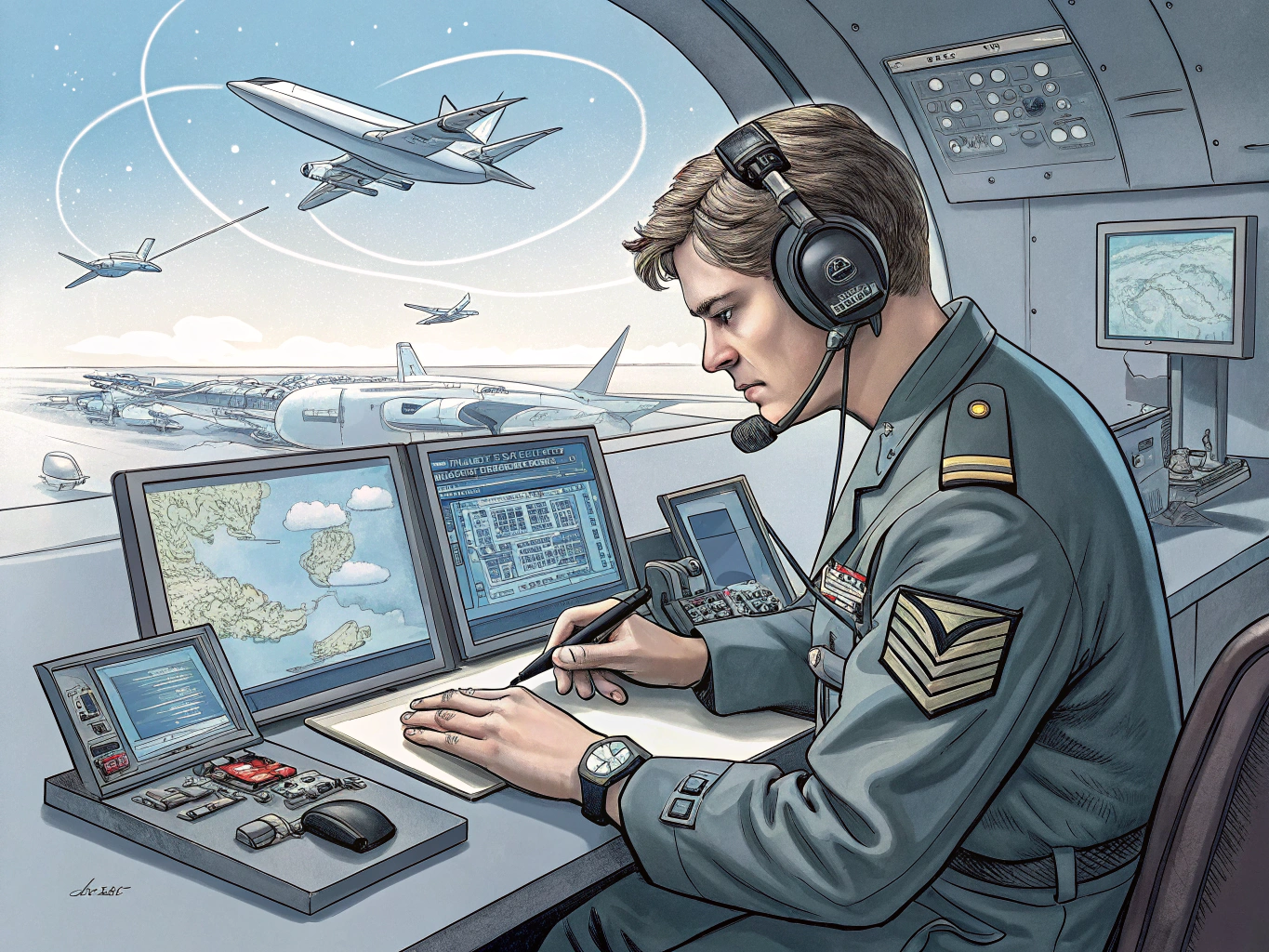 Aviation Electronic Warfare Operator Job Description