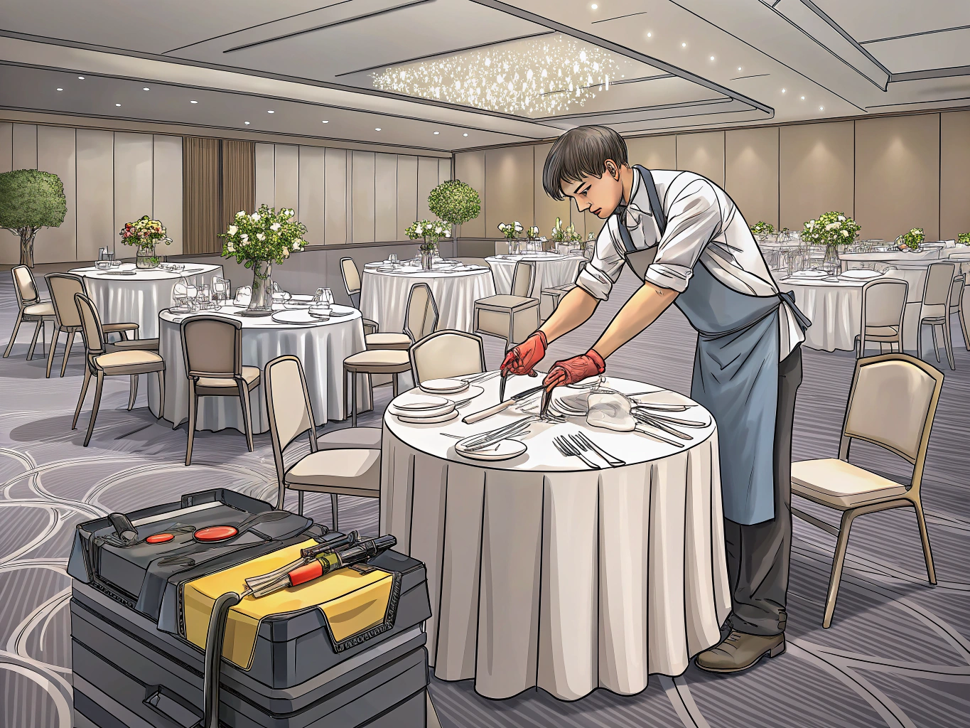 Banquet Set Up Person Job Description