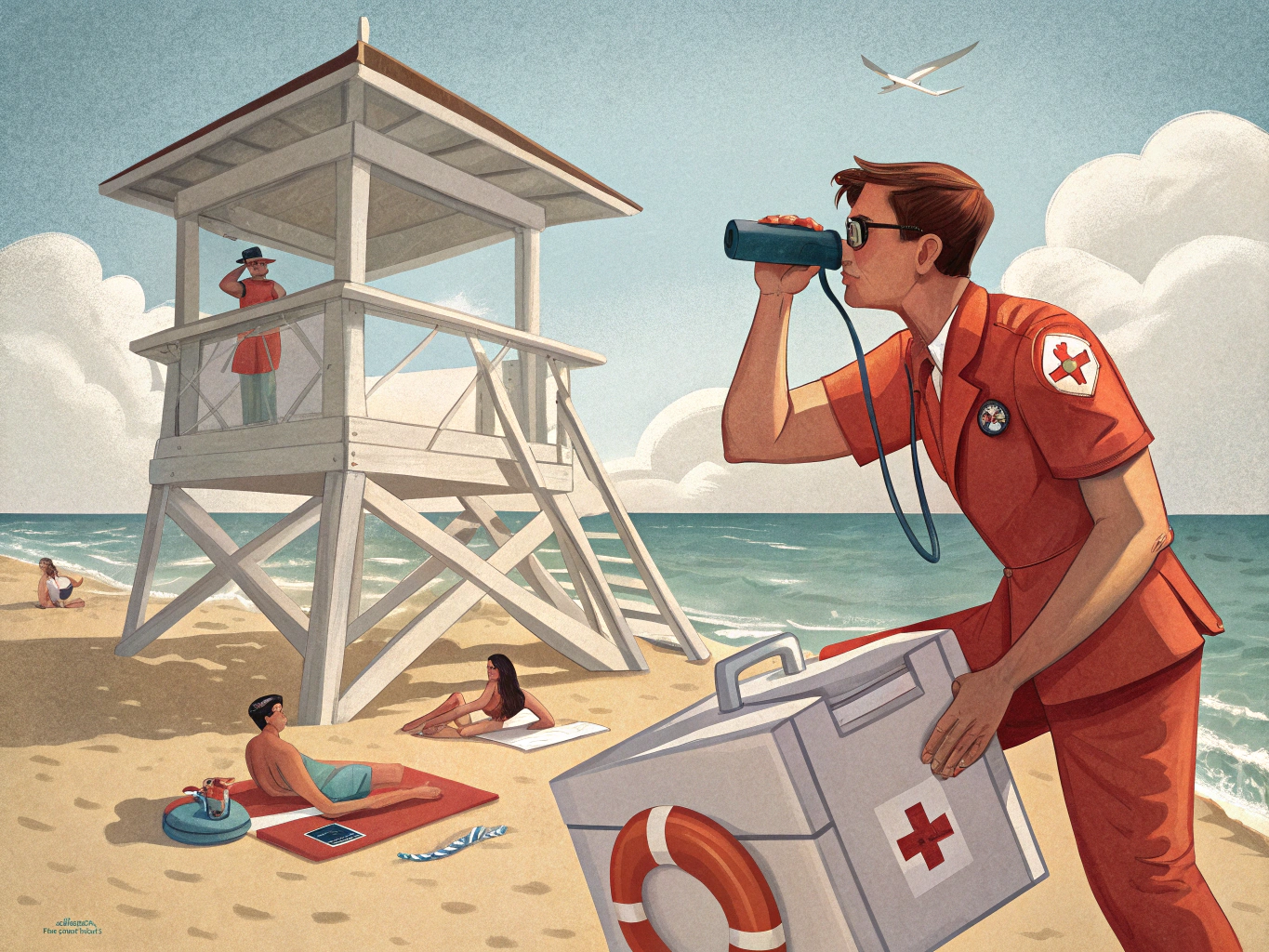 Beach Lifeguard Job Description