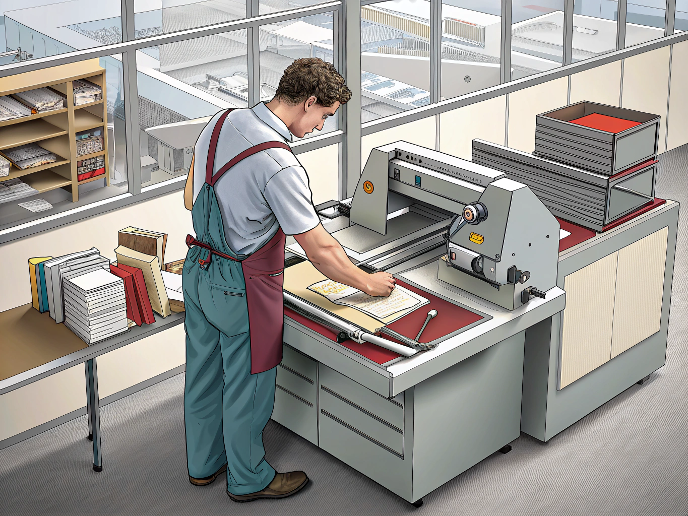 Bindery Cutter Operator Job Description