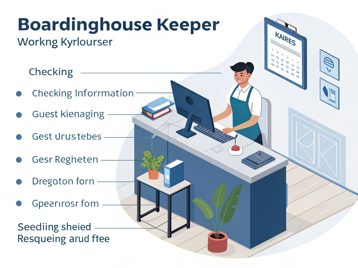 Boardinghouse Keeper Job Description