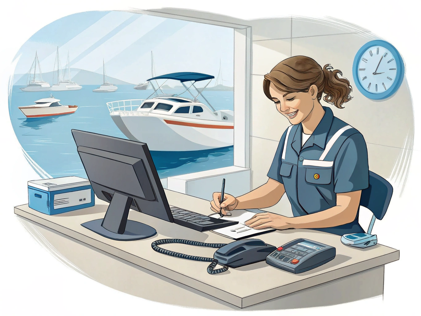 Boat Rental Clerk Job Description