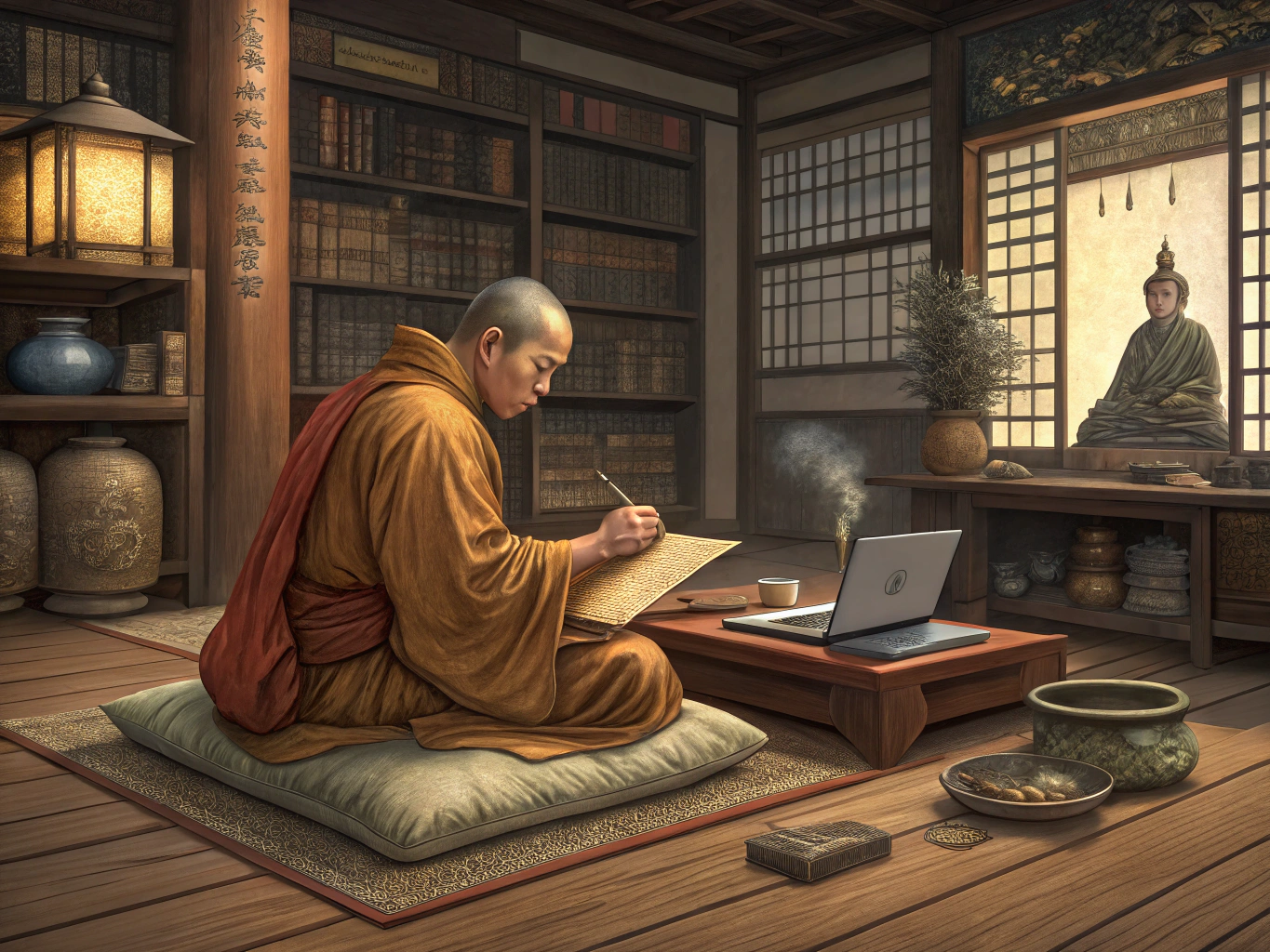 Buddhist Monk Job Description