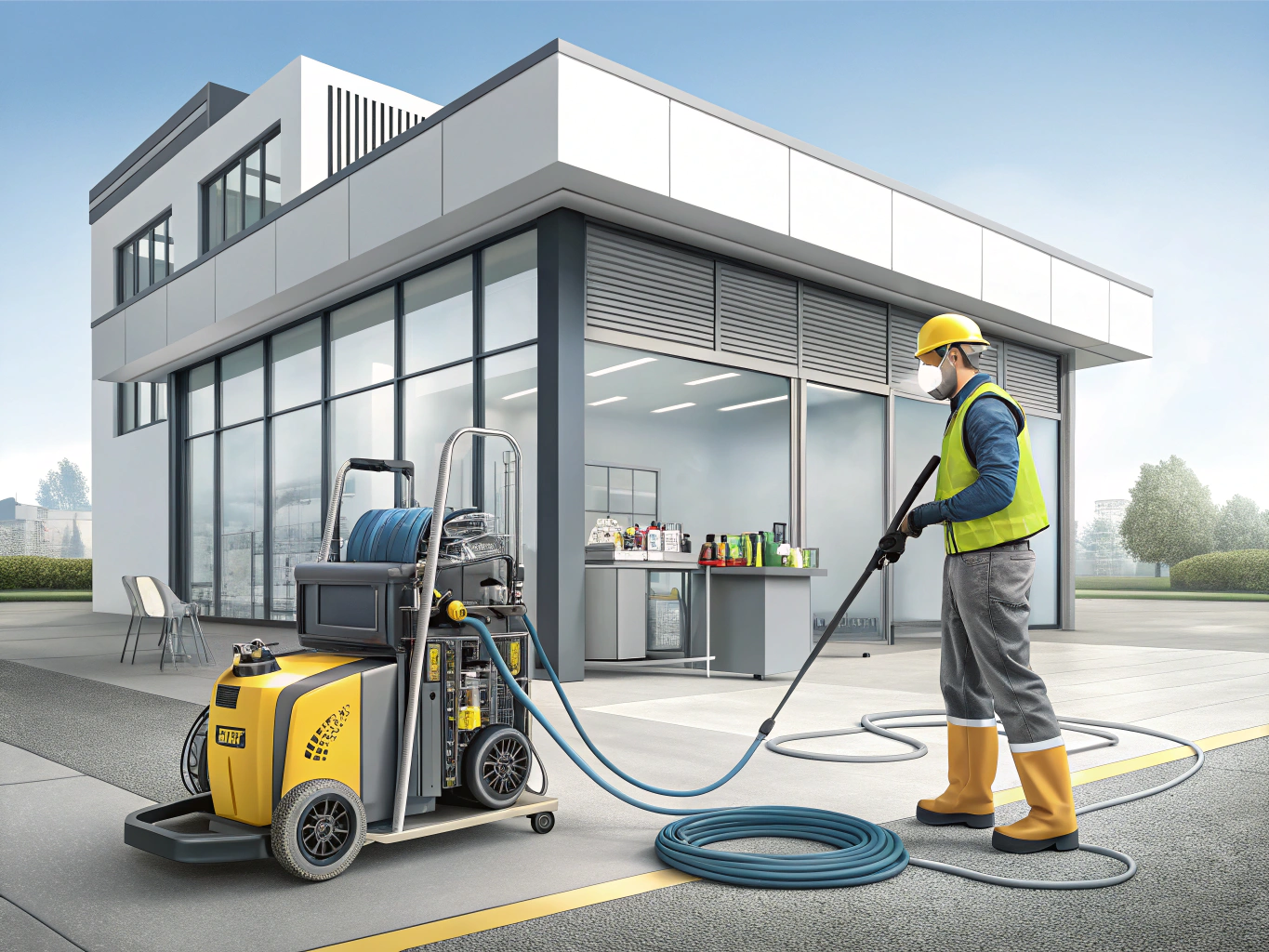 Building Pressure Washer Job Description