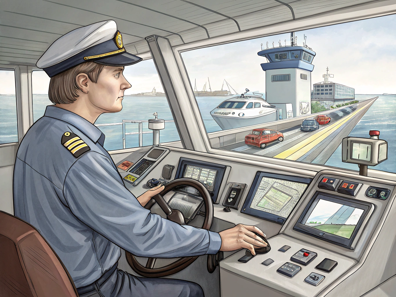 Car Ferry Captain Job Description