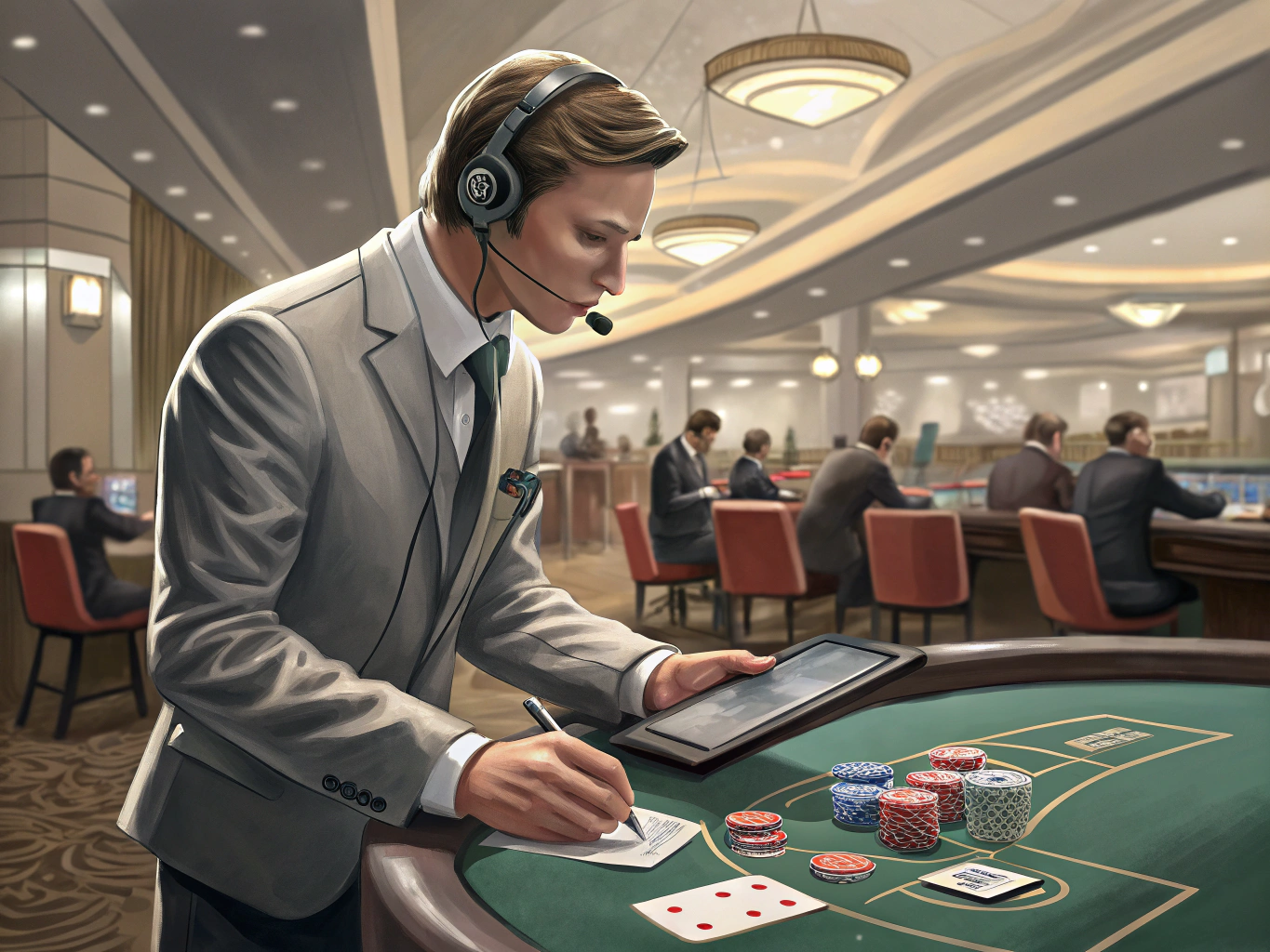 Cardroom Supervisor Job Description