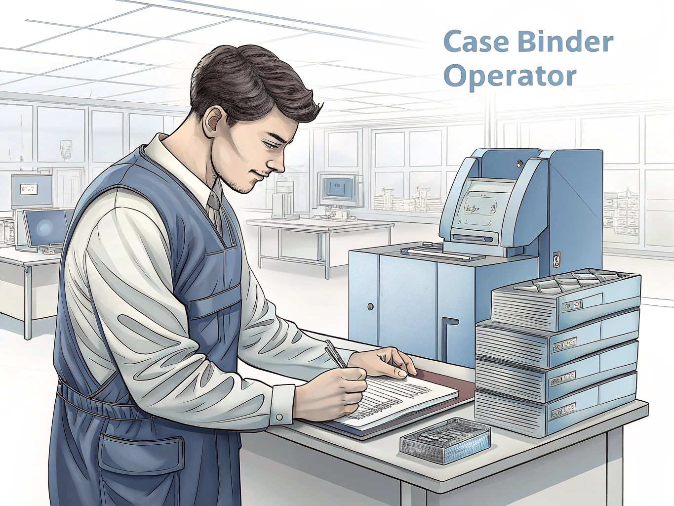 Case Binder Operator Job Description