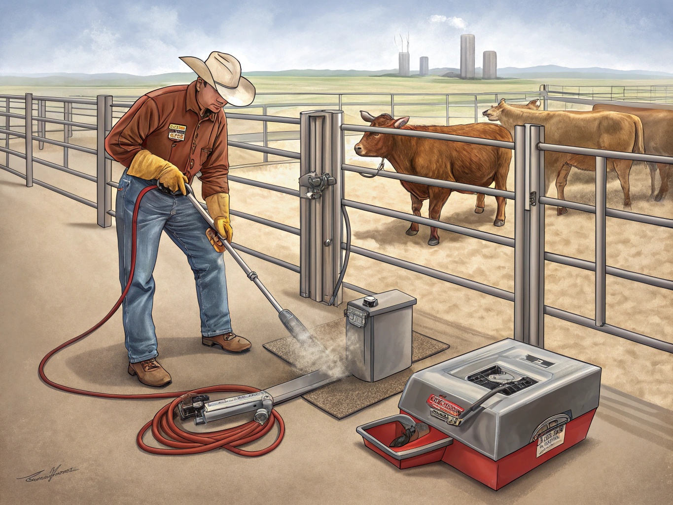 Cattle Brander Job Description