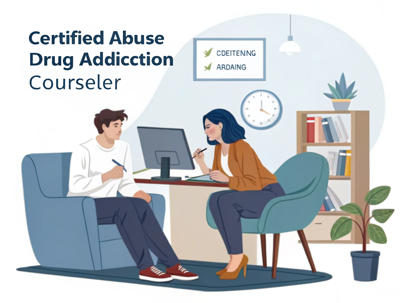 Certified Abuse and Drug Addiction Counselor Job Description