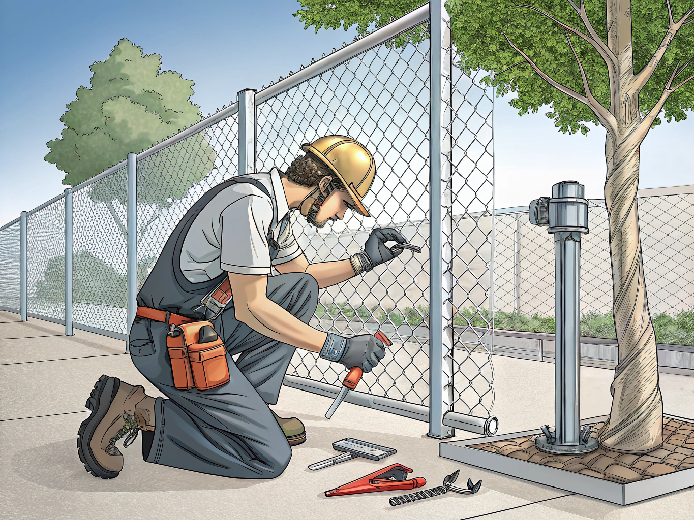 Chain Link Fence Installer Job Description