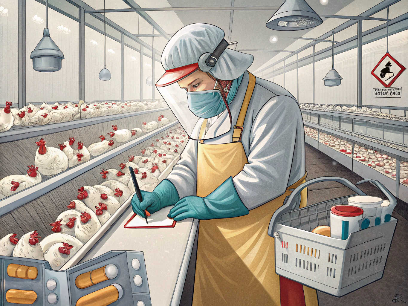 Chicken Vaccinator Job Description