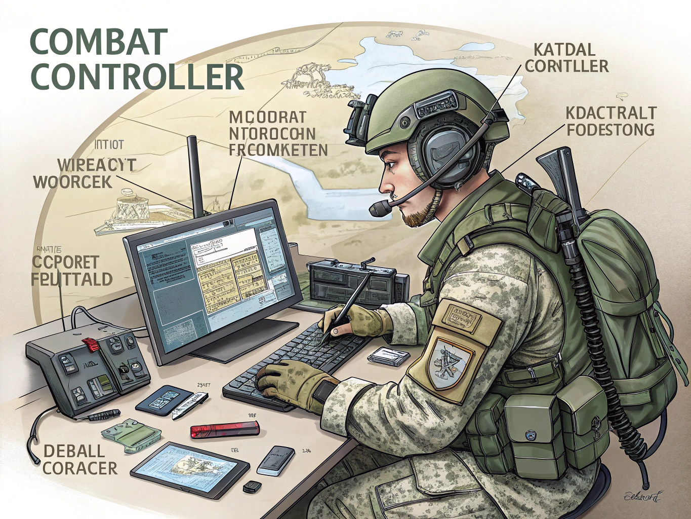 Combat Control Job Description