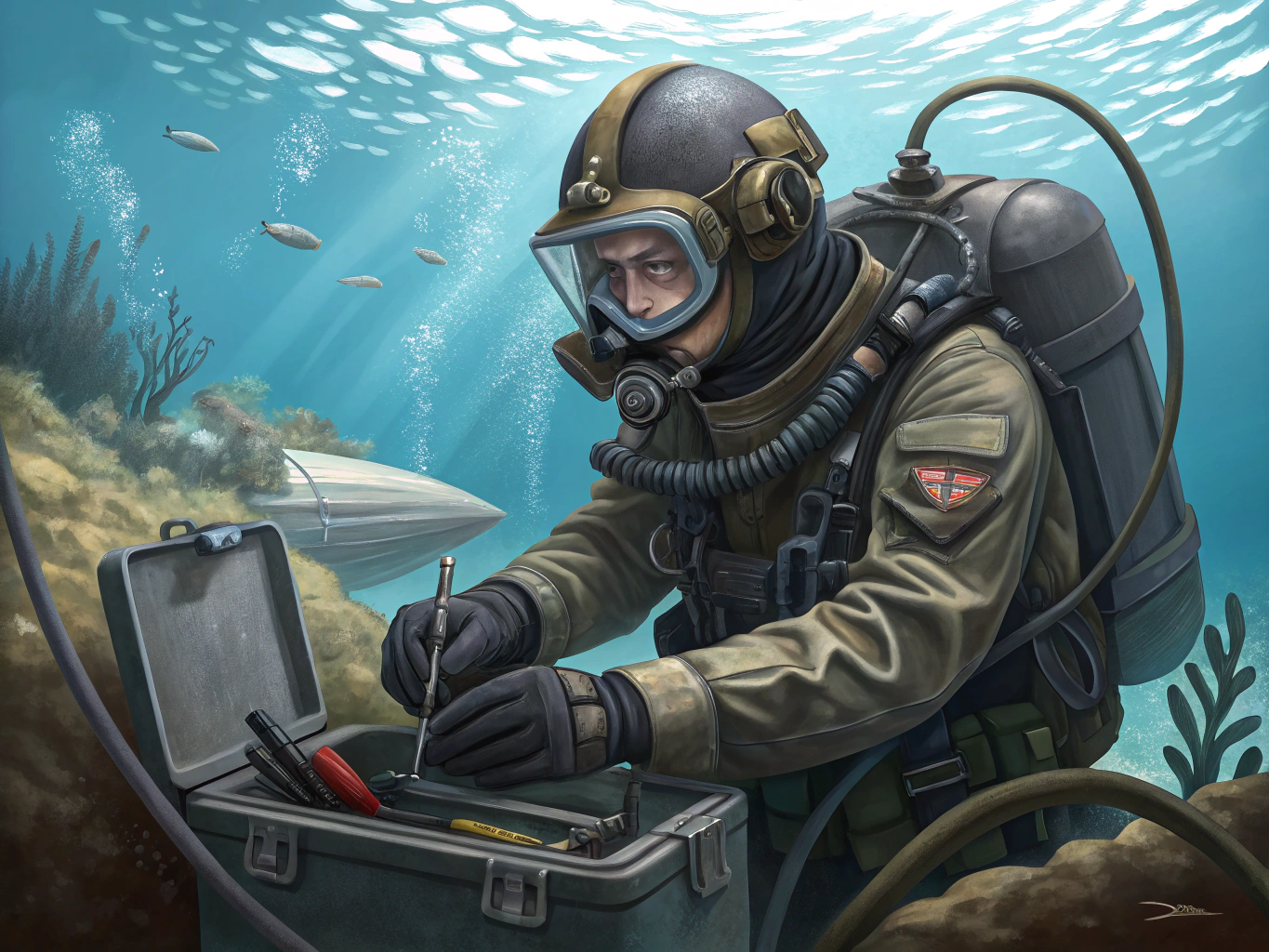 Combatant Diver Qualified (Officer) Job Description