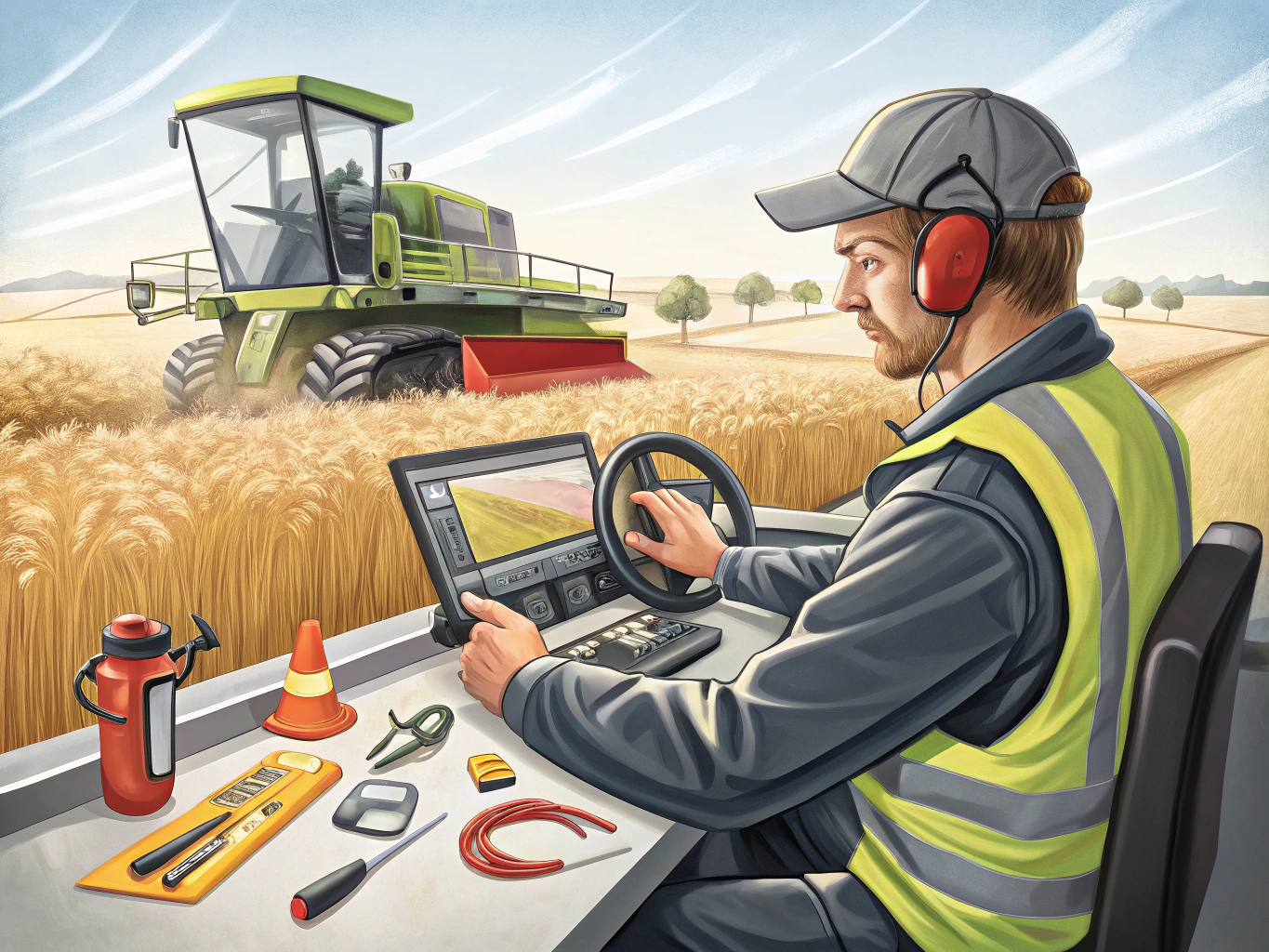 Combine Operator Job Description