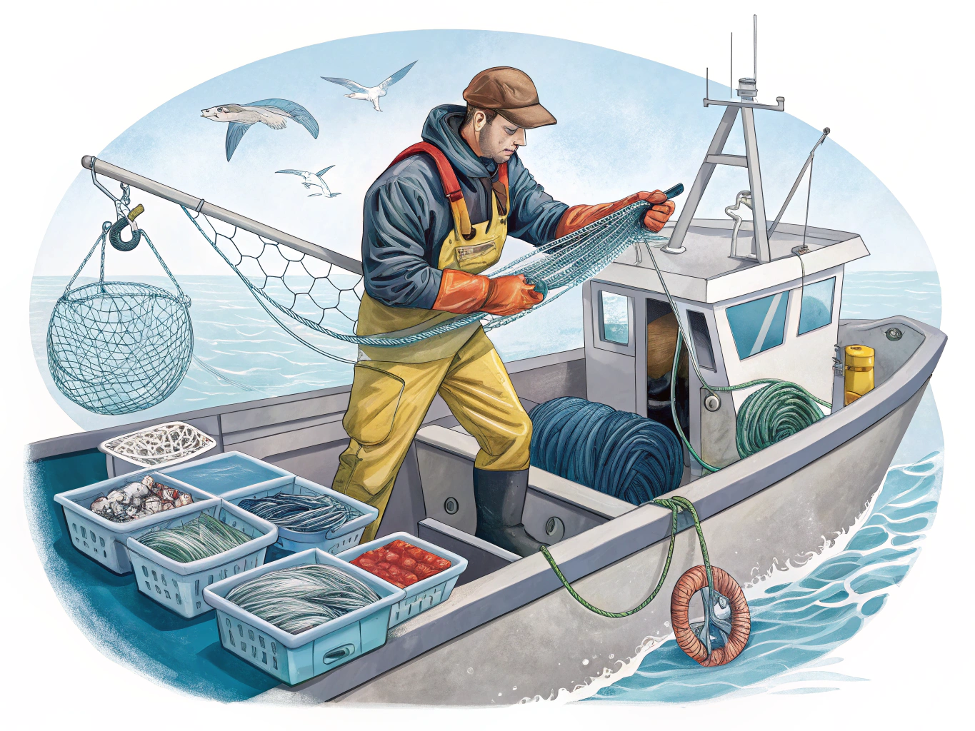 Commercial Fisher Job Description