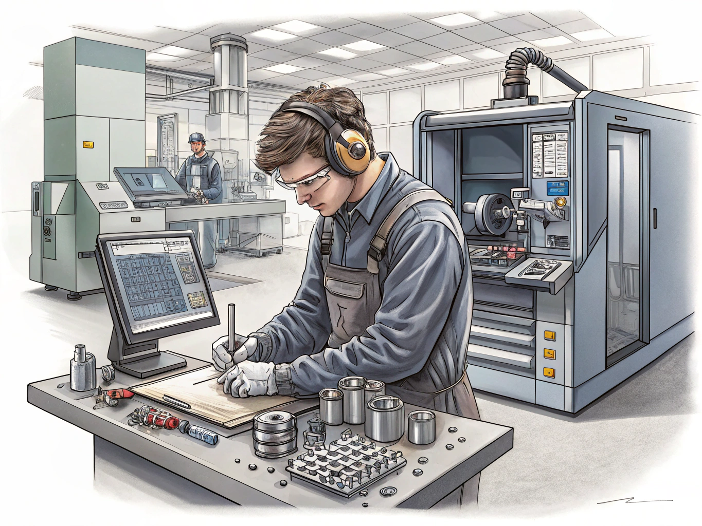 Computer Numerically Controlled (CNC) Machinist Job Description