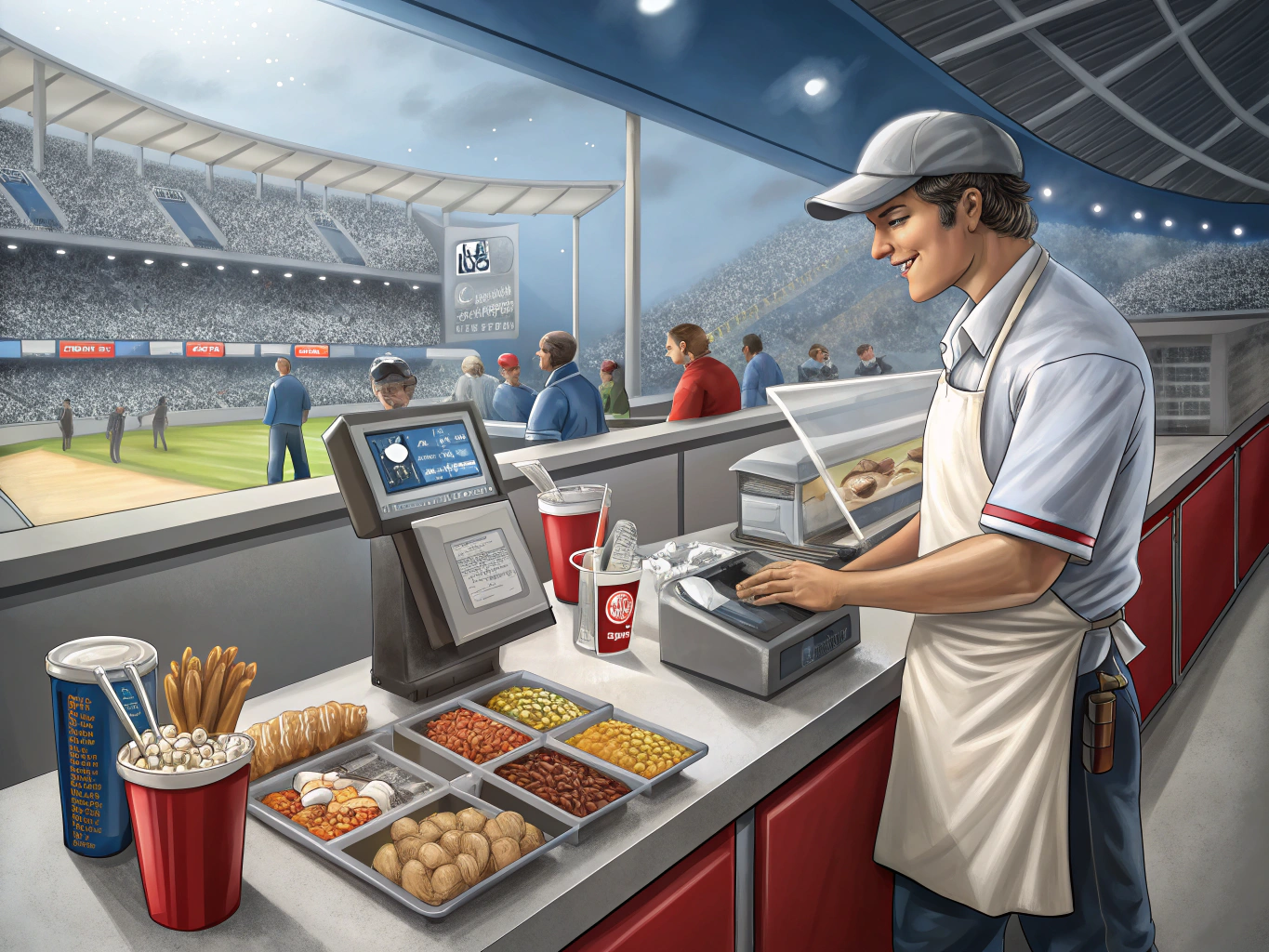 Concession Stand Attendant Job Description