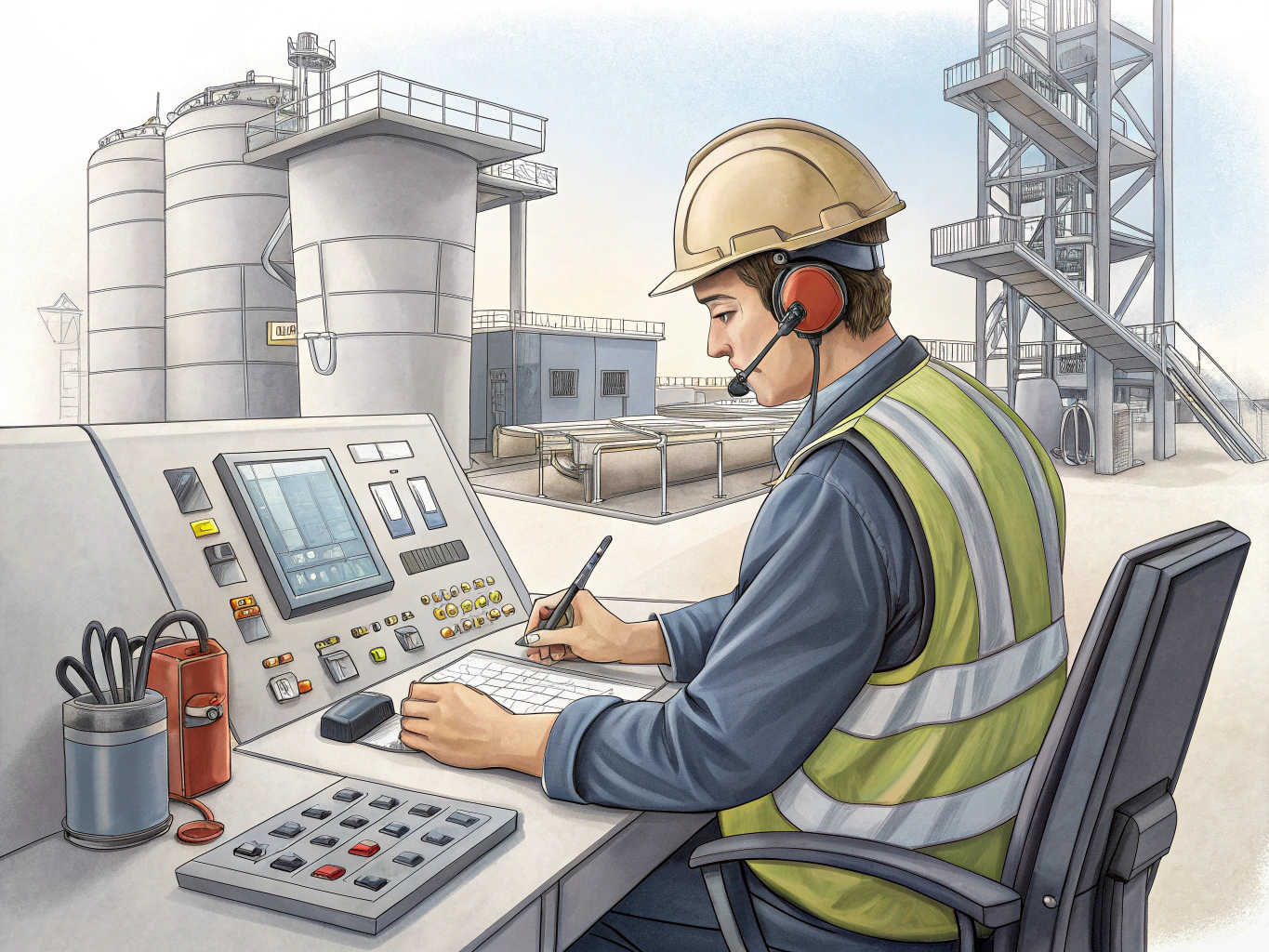 Concrete Batch Plant Operator Job Description