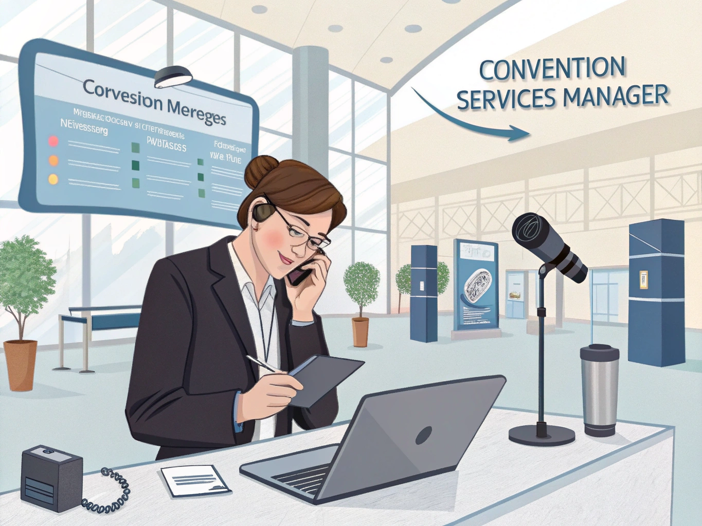 Convention Services Manager Job Description