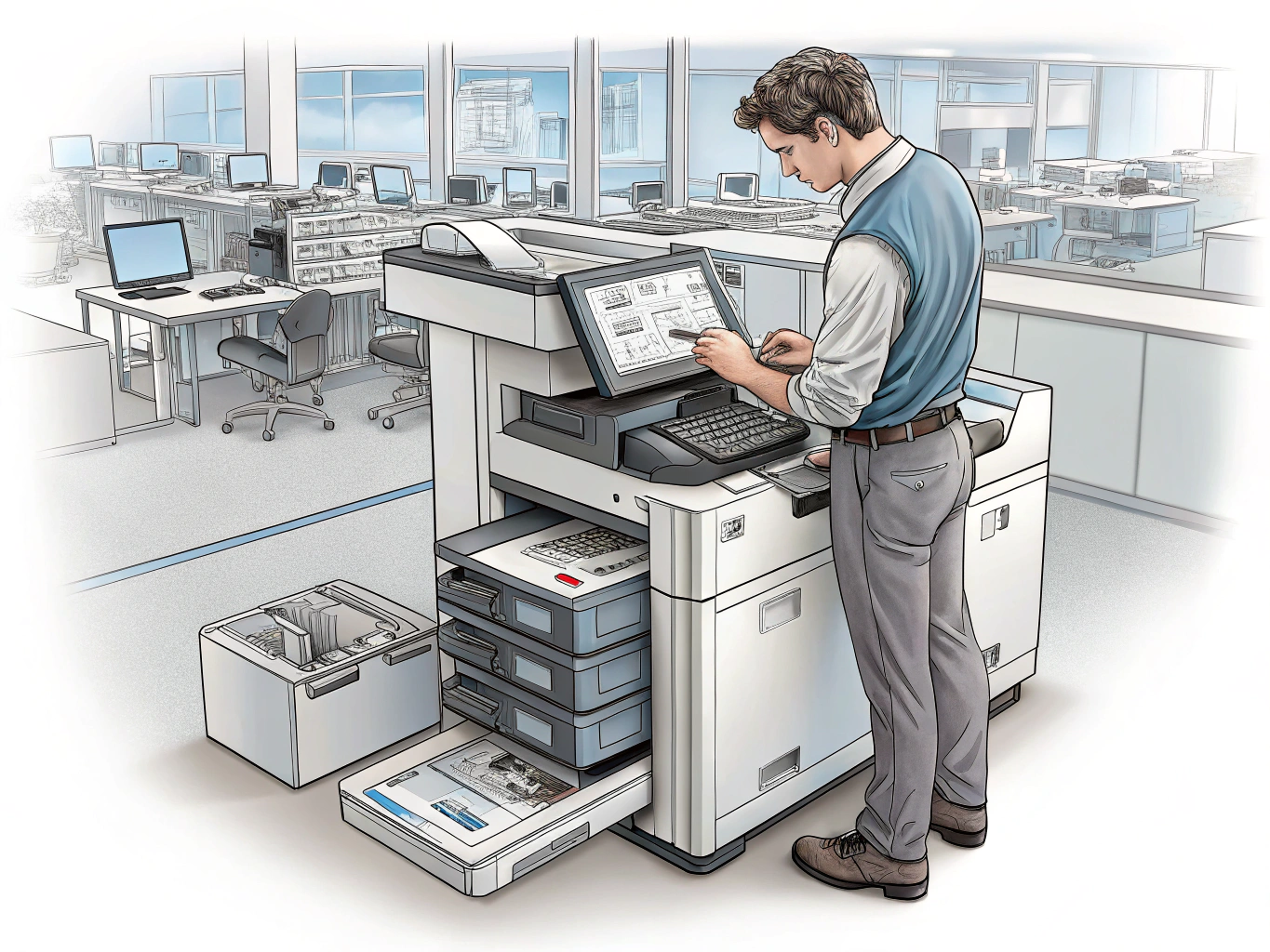 Copy Machine Operator Job Description