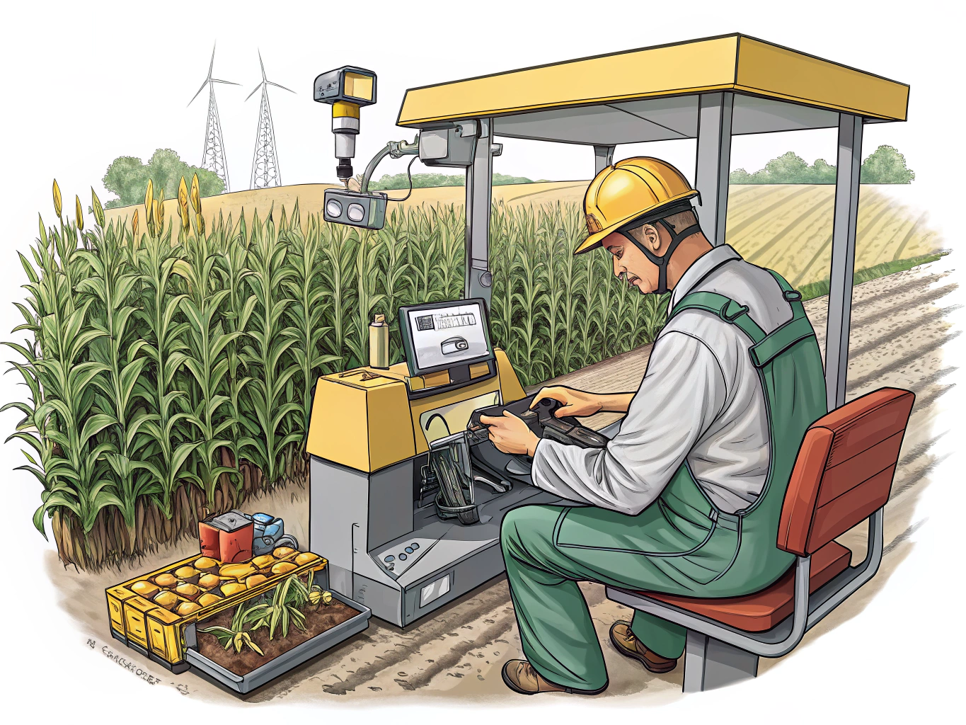 Corn Detasseler Machine Operator Job Description