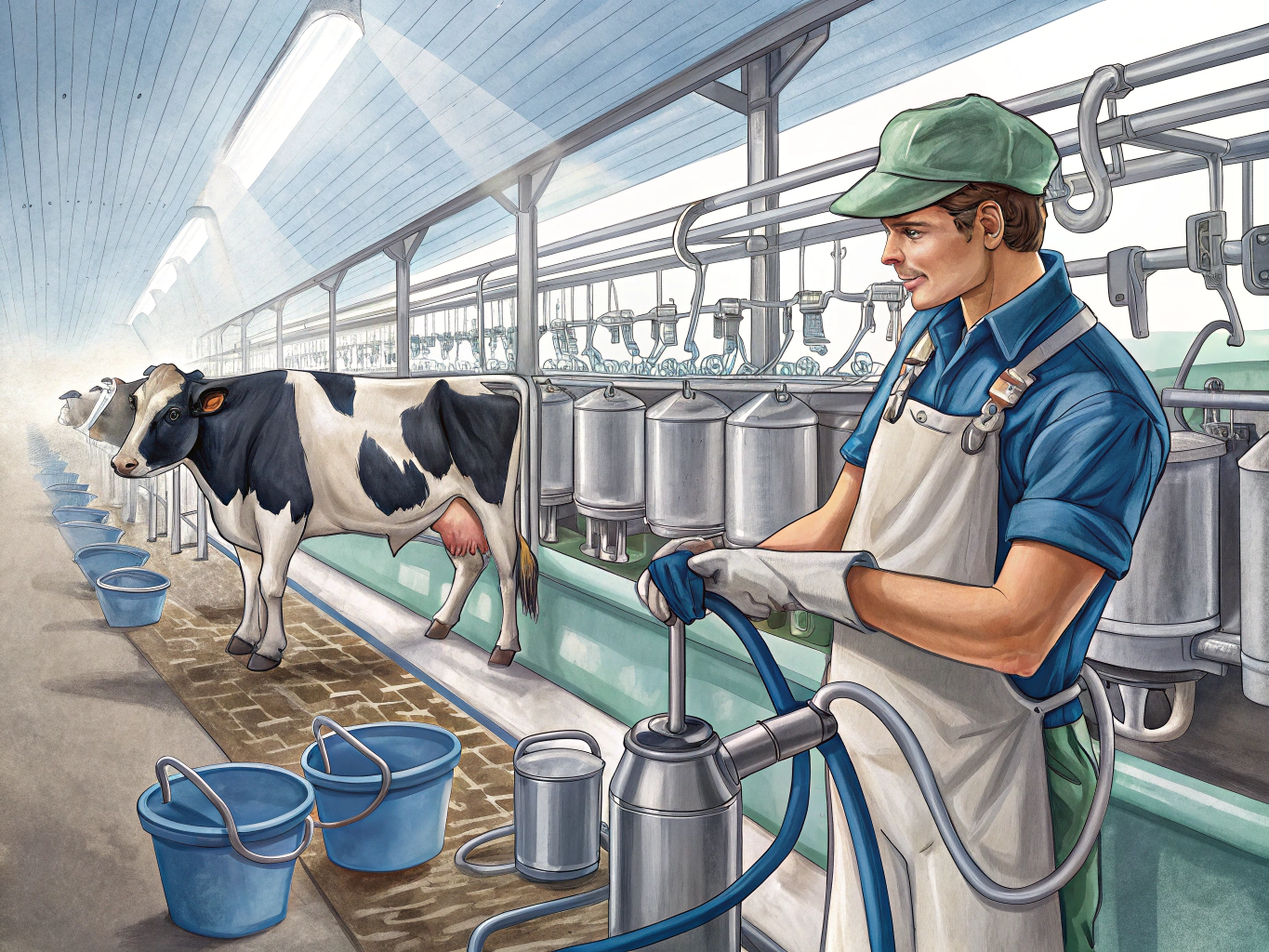 Dairy Husbandry Worker Job Description