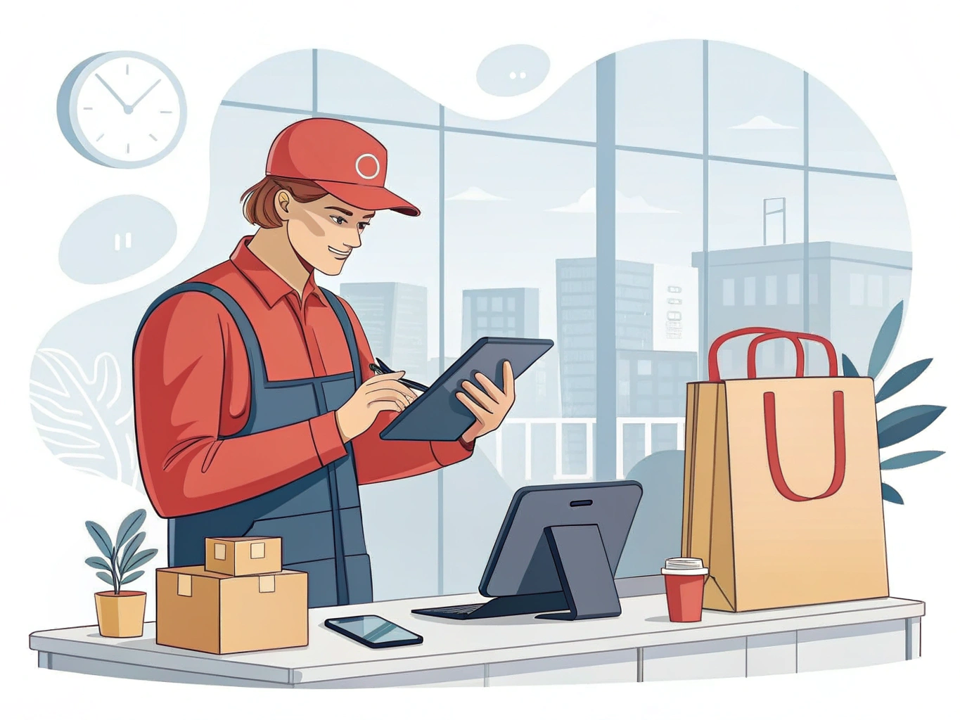 Delivery Sales worker Job Description