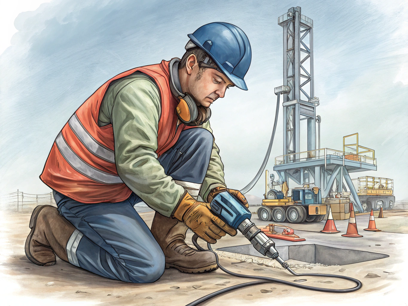 Driller Helper Job Description