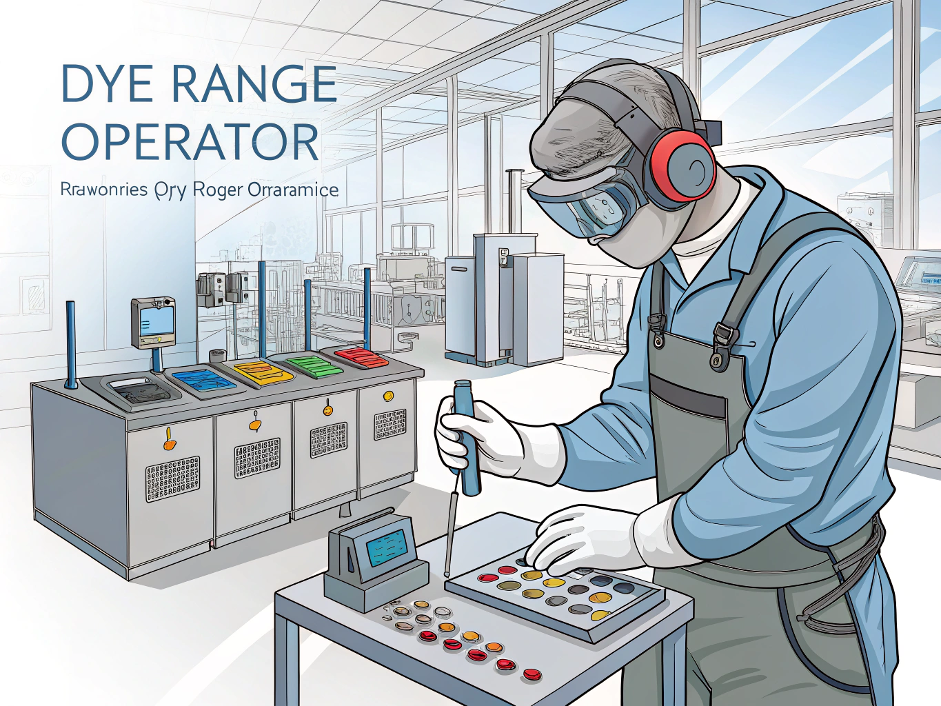 Dye Range Operator Job Description