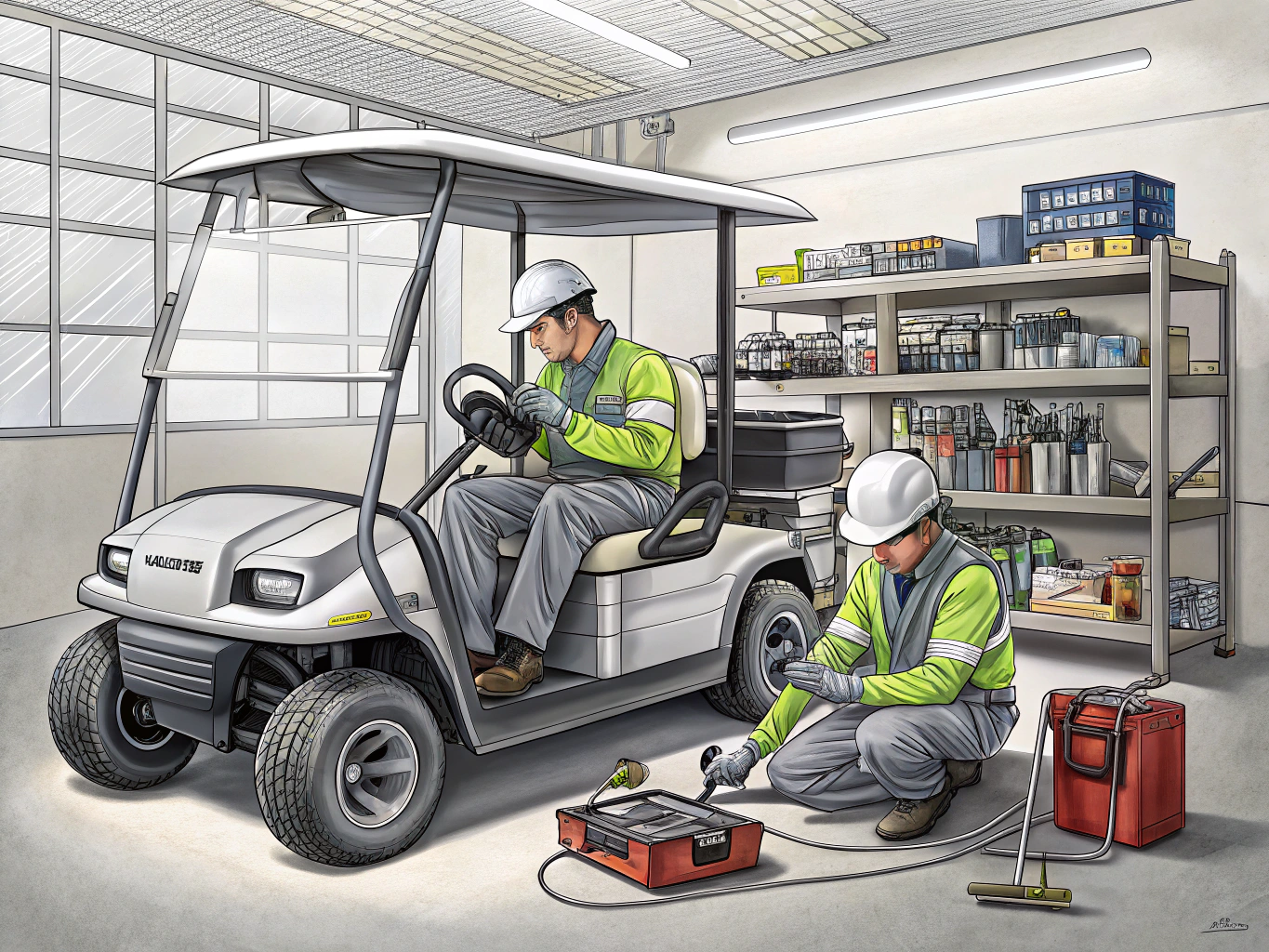 Electric Golf Cart Repairers Job Description