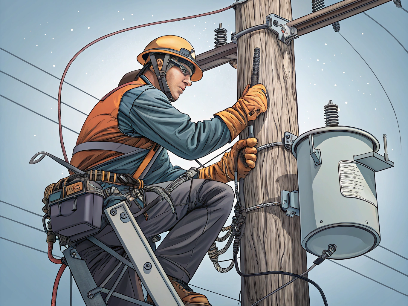 Electric Utility Lineworker Job Description