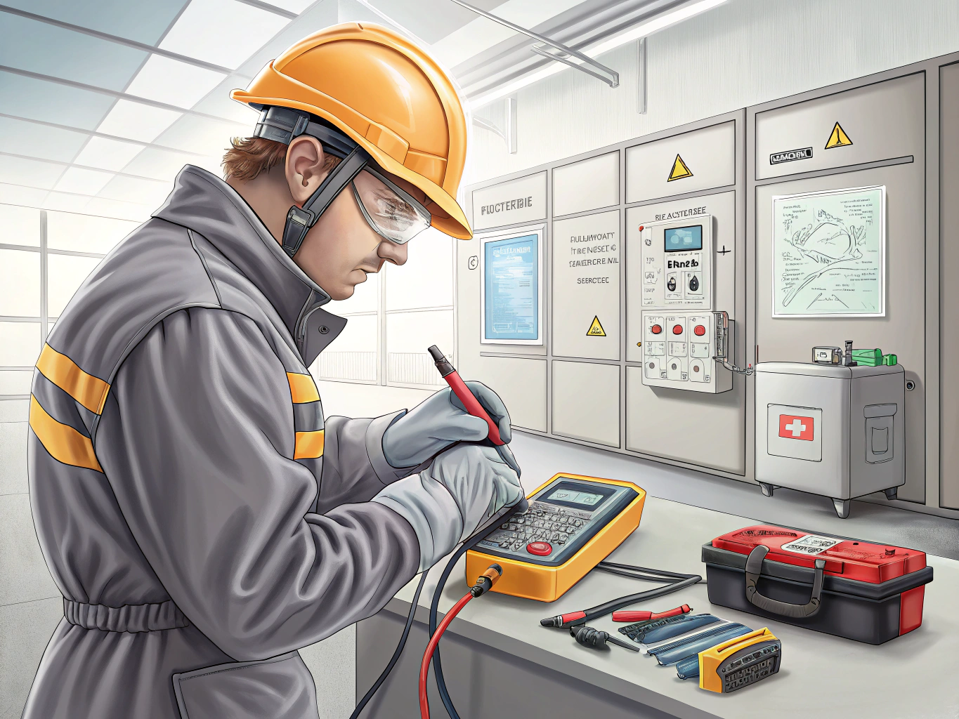 Electrical High Tension Tester Job Description