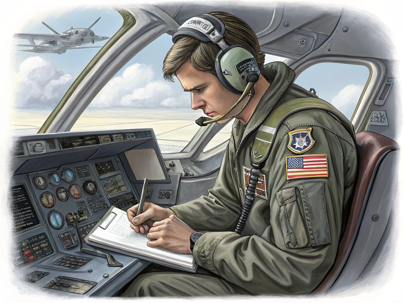 Enlisted Aircrew/Aerial Observer/Gunner Job Description