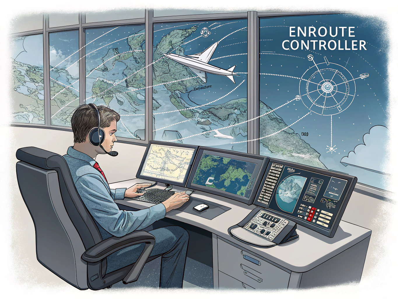 Enroute Controller Job Description